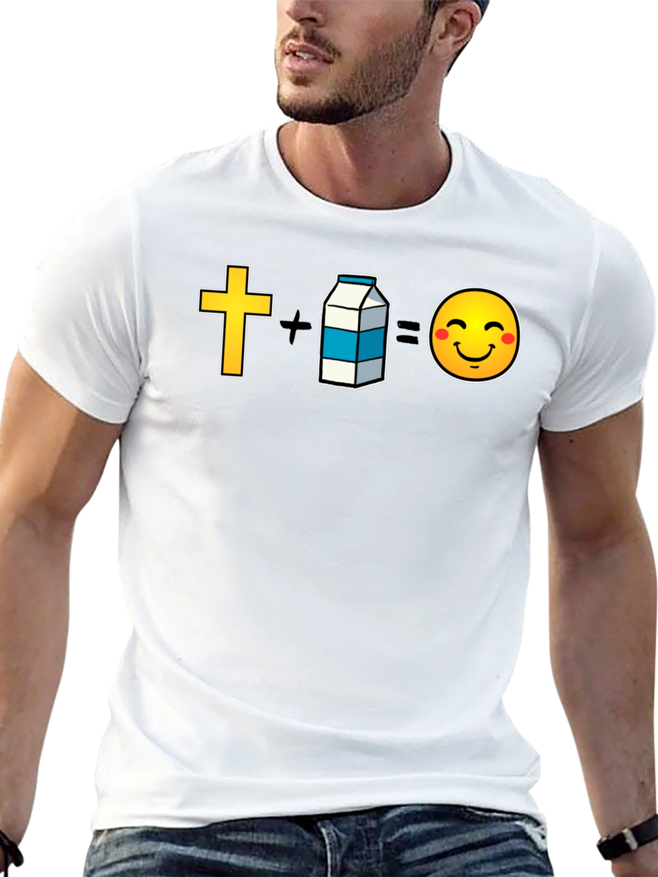 Christian Milk Happy Face T-Shirt
