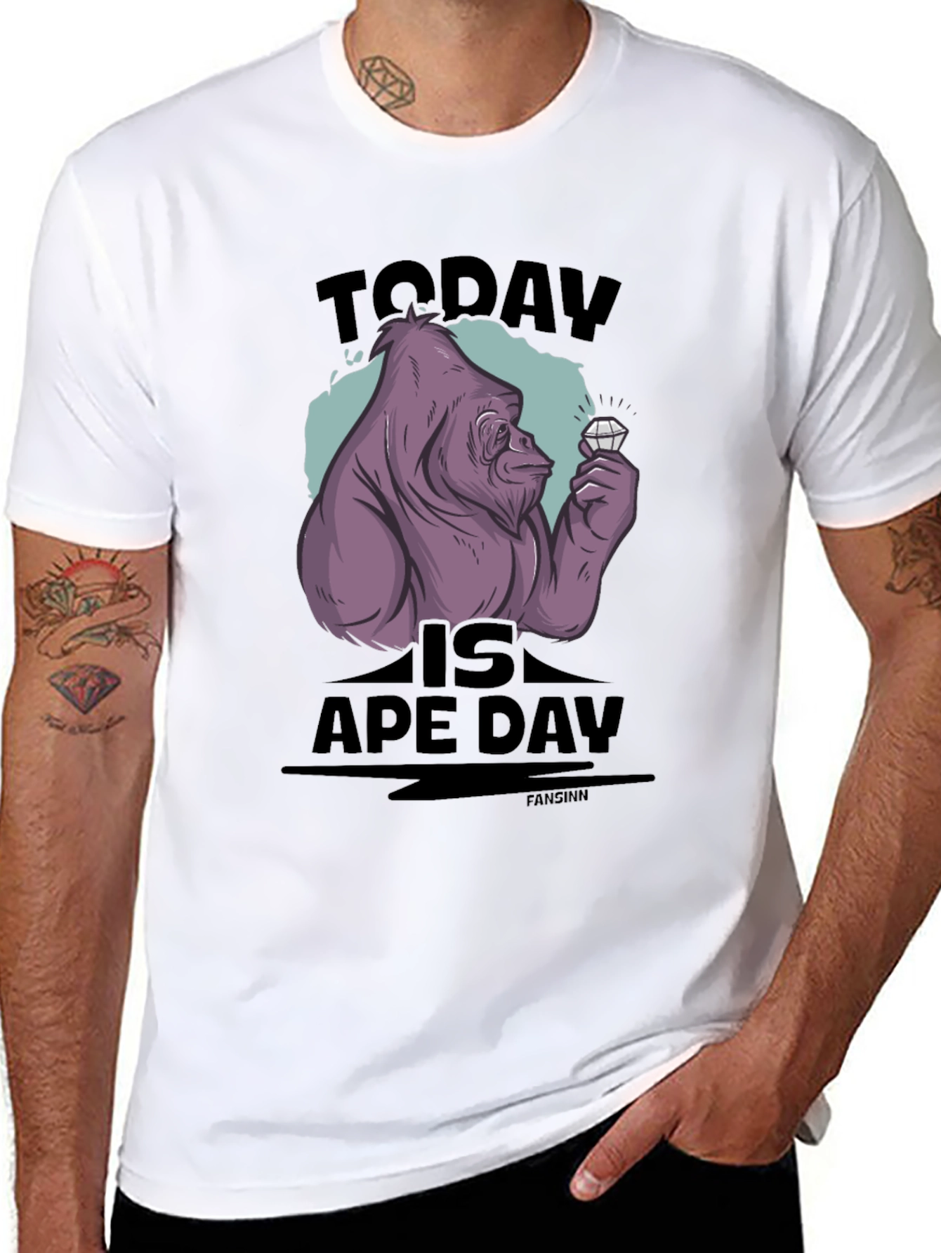 Today Is Ape Day Graphic Tee