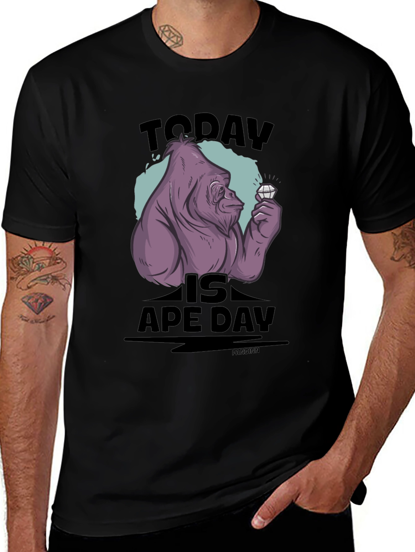 Today Is Ape Day Graphic Tee