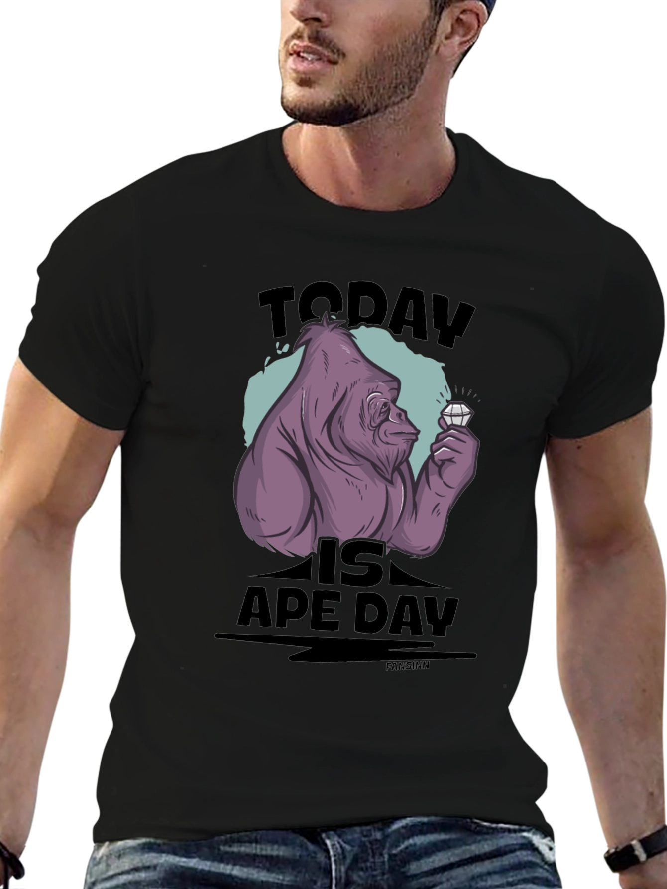 Today Is Ape Day Graphic Tee