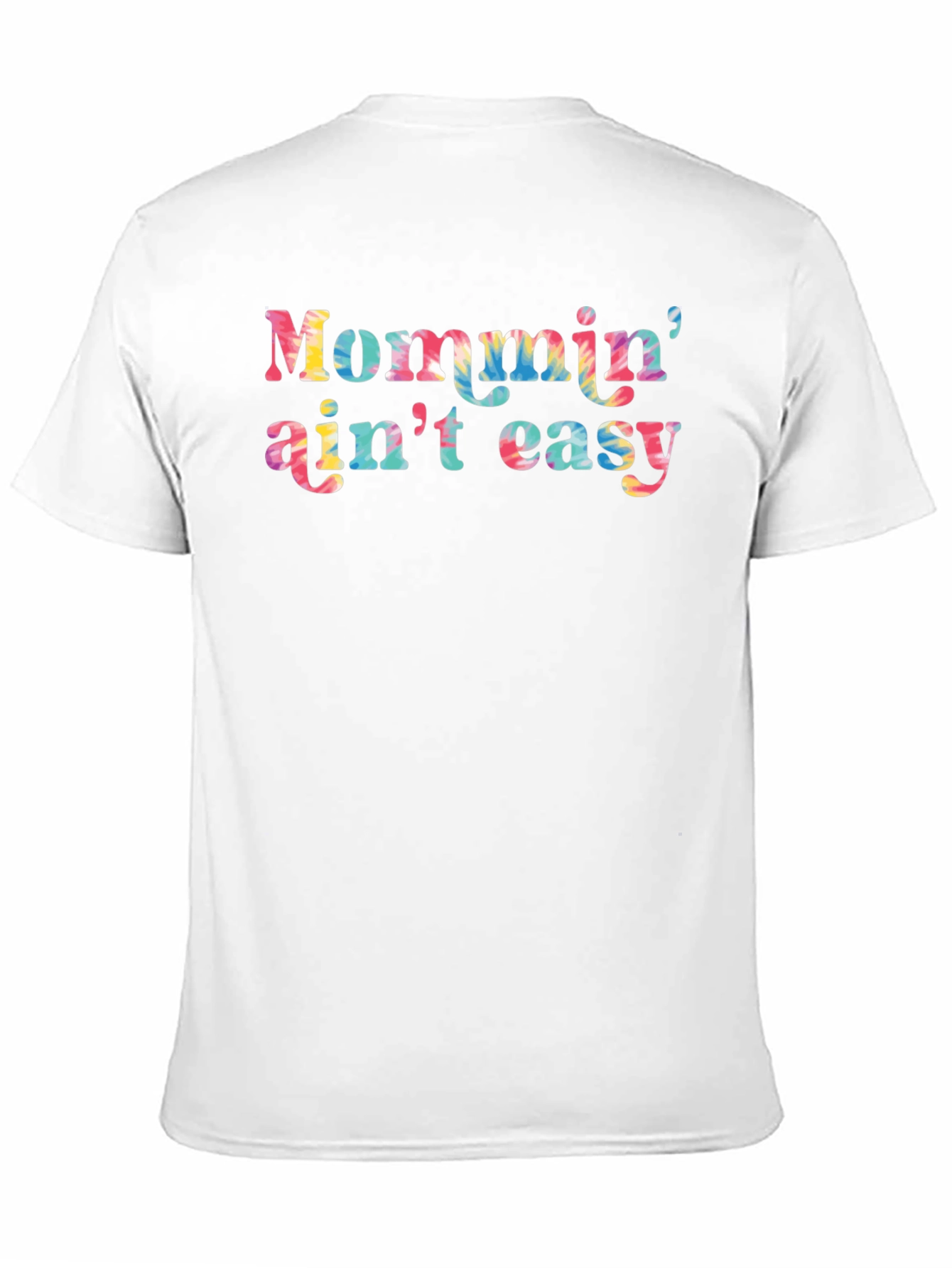 Mommin Aint Easy Graphic Tee - Black Casual T-Shirt