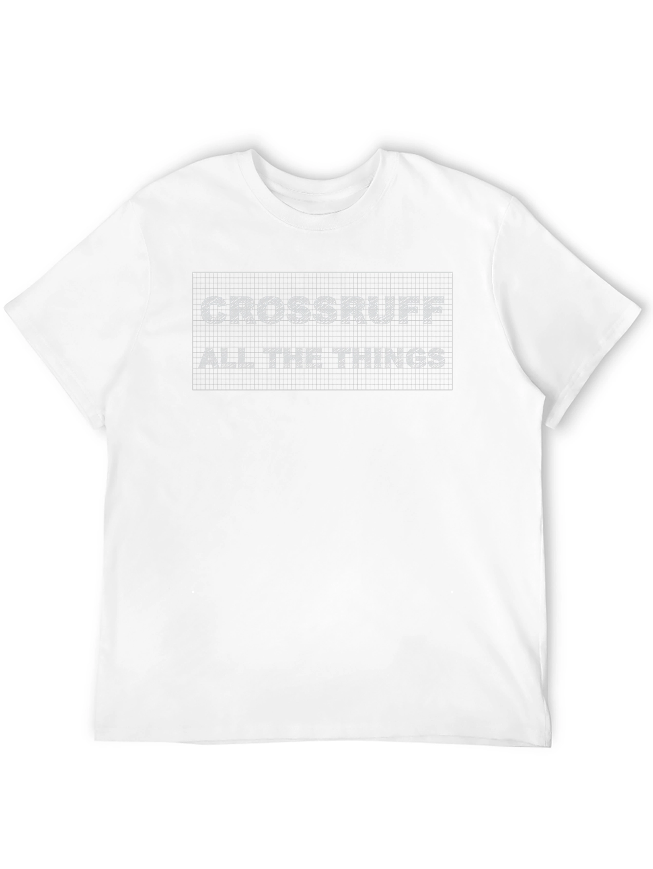 Crossruff All The Things Tee - Black Crew Neck