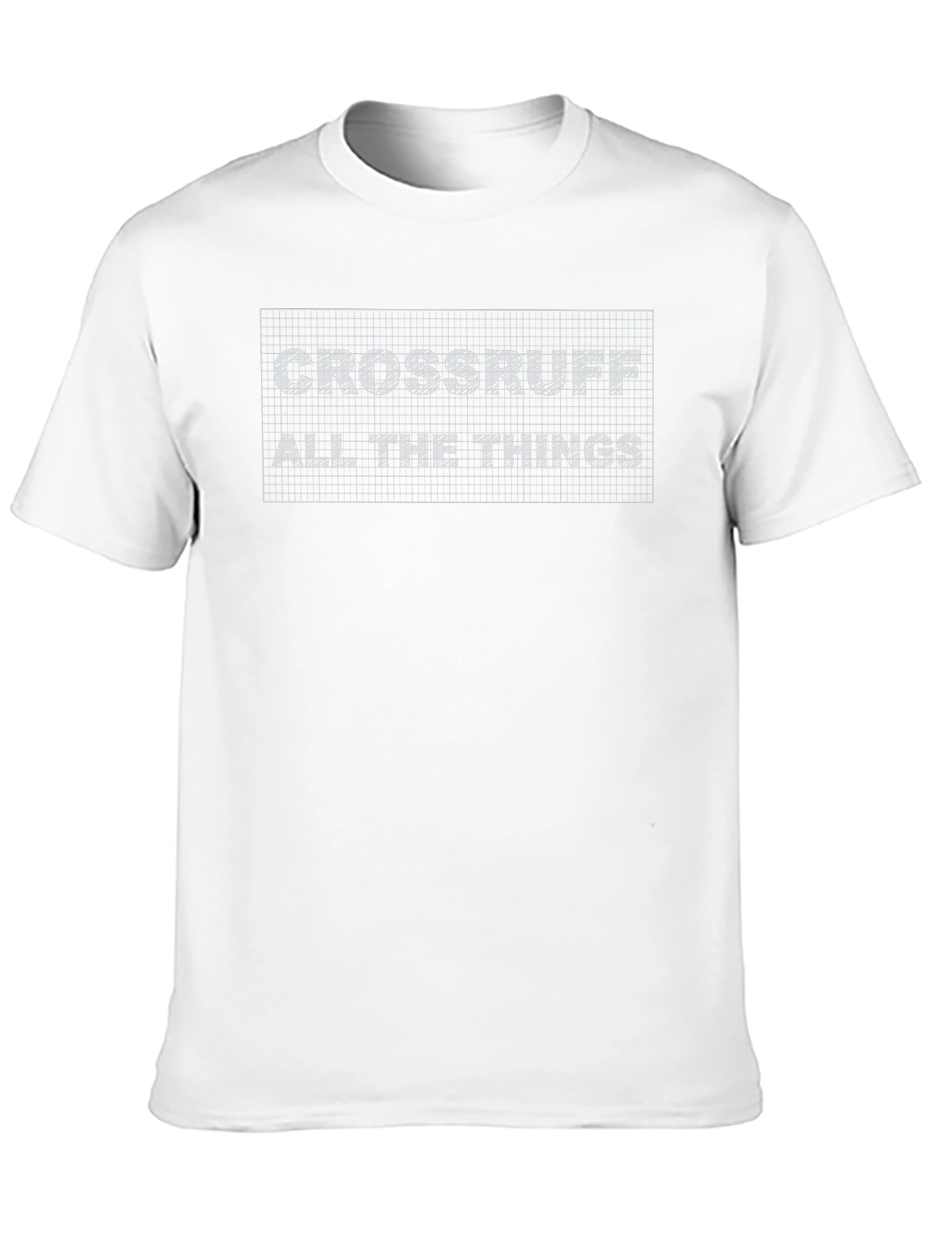 Crossruff All The Things Tee - Black Crew Neck