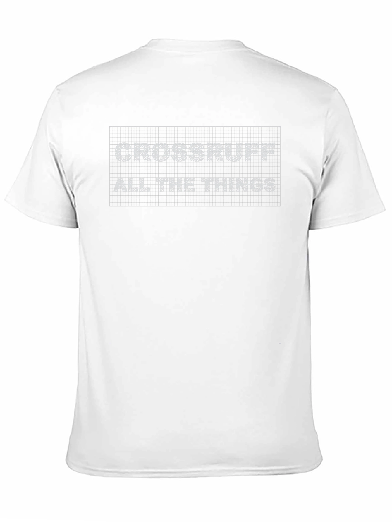 Crossruff All The Things Tee - Black Crew Neck
