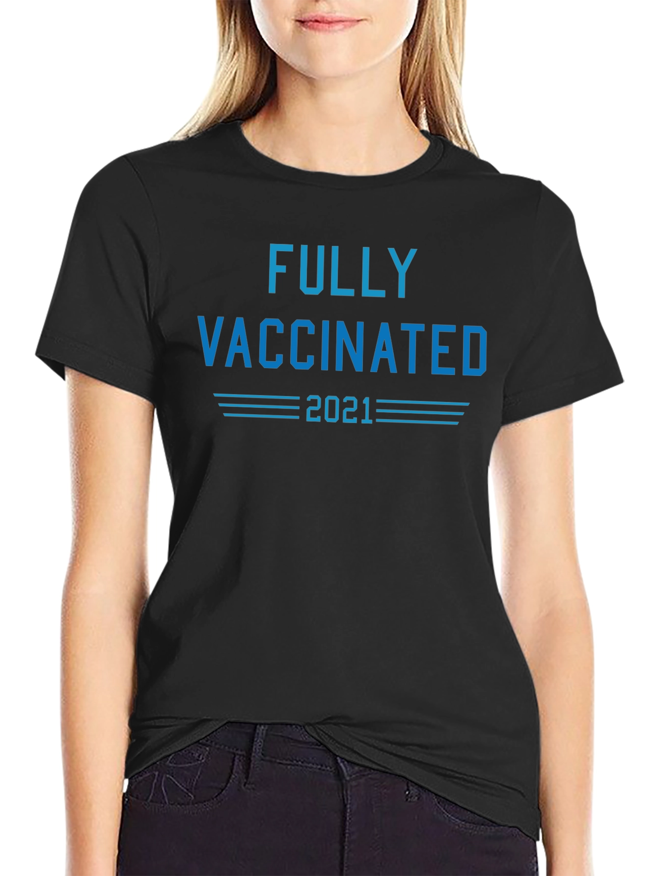Fully Vaccinated 2021 Graphic T-Shirt