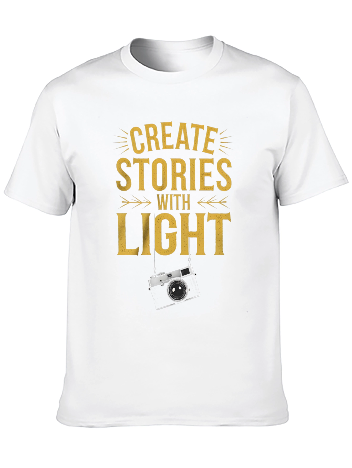 Create Stories With Light Graphic Tee