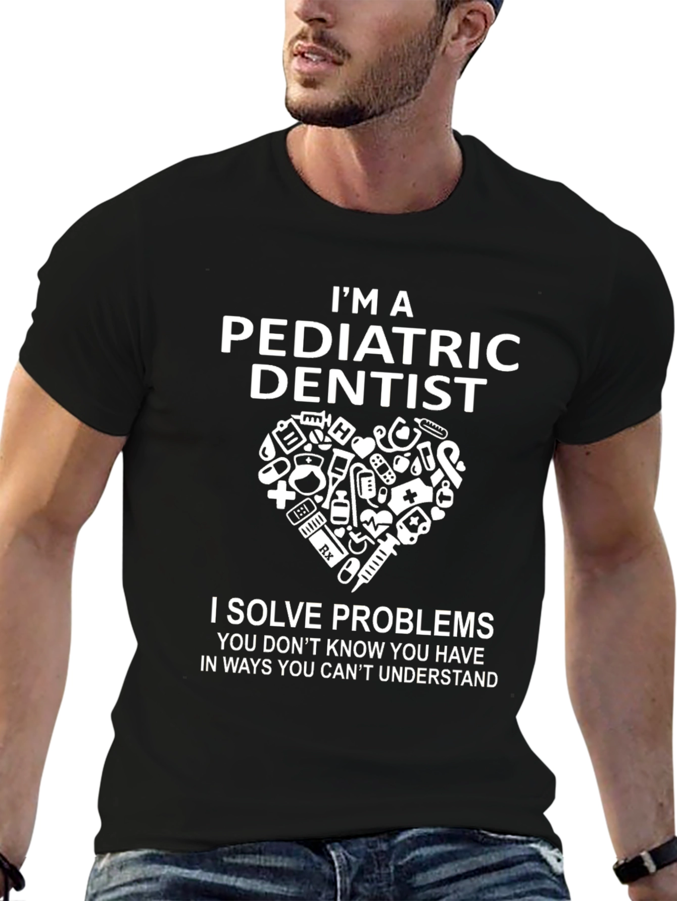 Pediatric Dentist T-Shirt - Solve Problems Tee