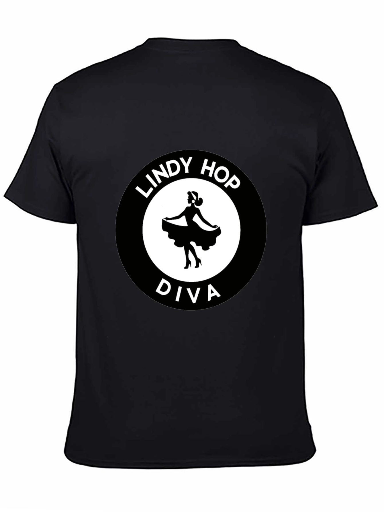 Lindy Hop Diva T-Shirt - Retro Dance Tee