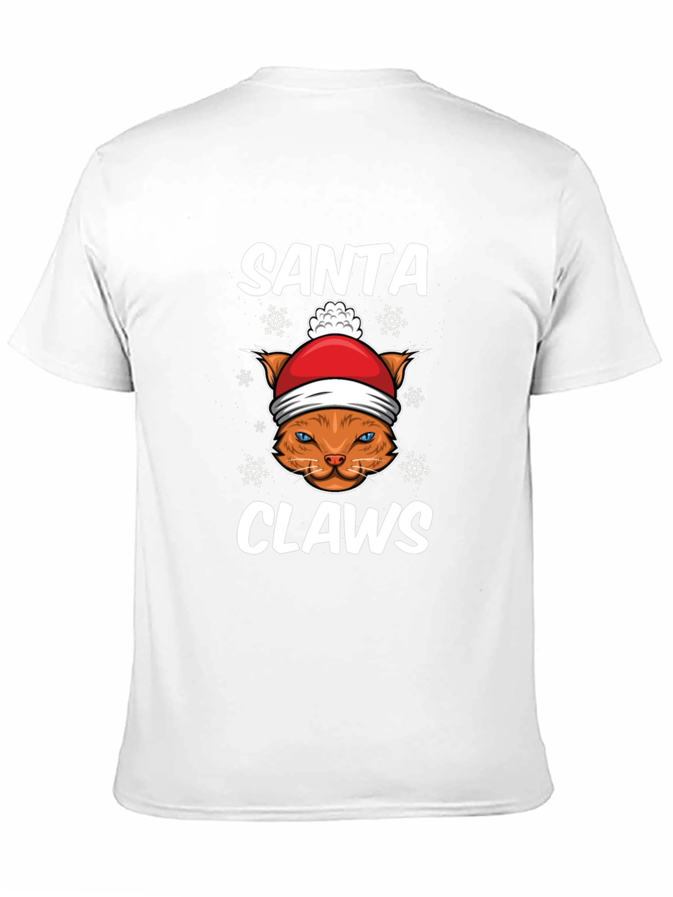 Santa Claws Cat Christmas T-Shirt