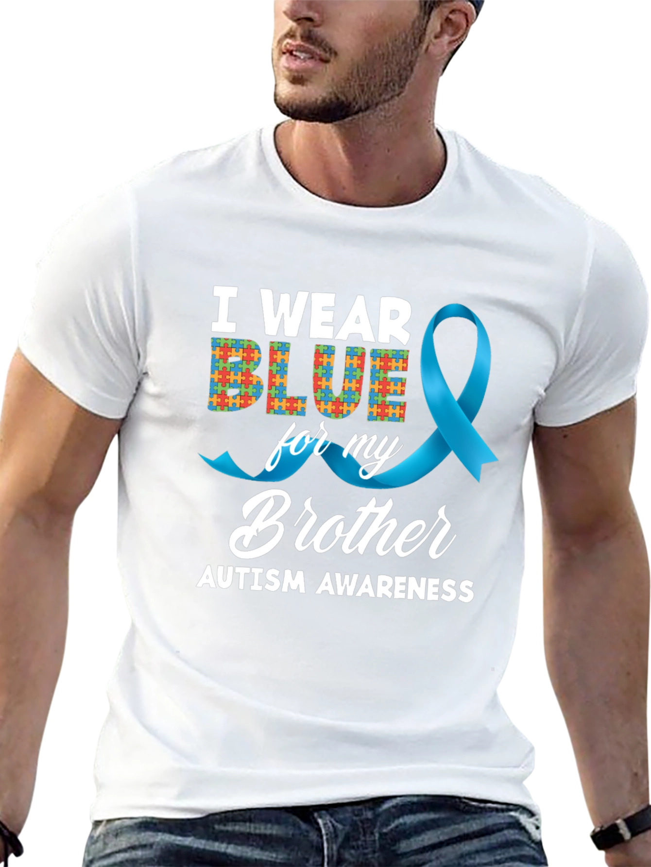 Autism Awareness Brother T-Shirt