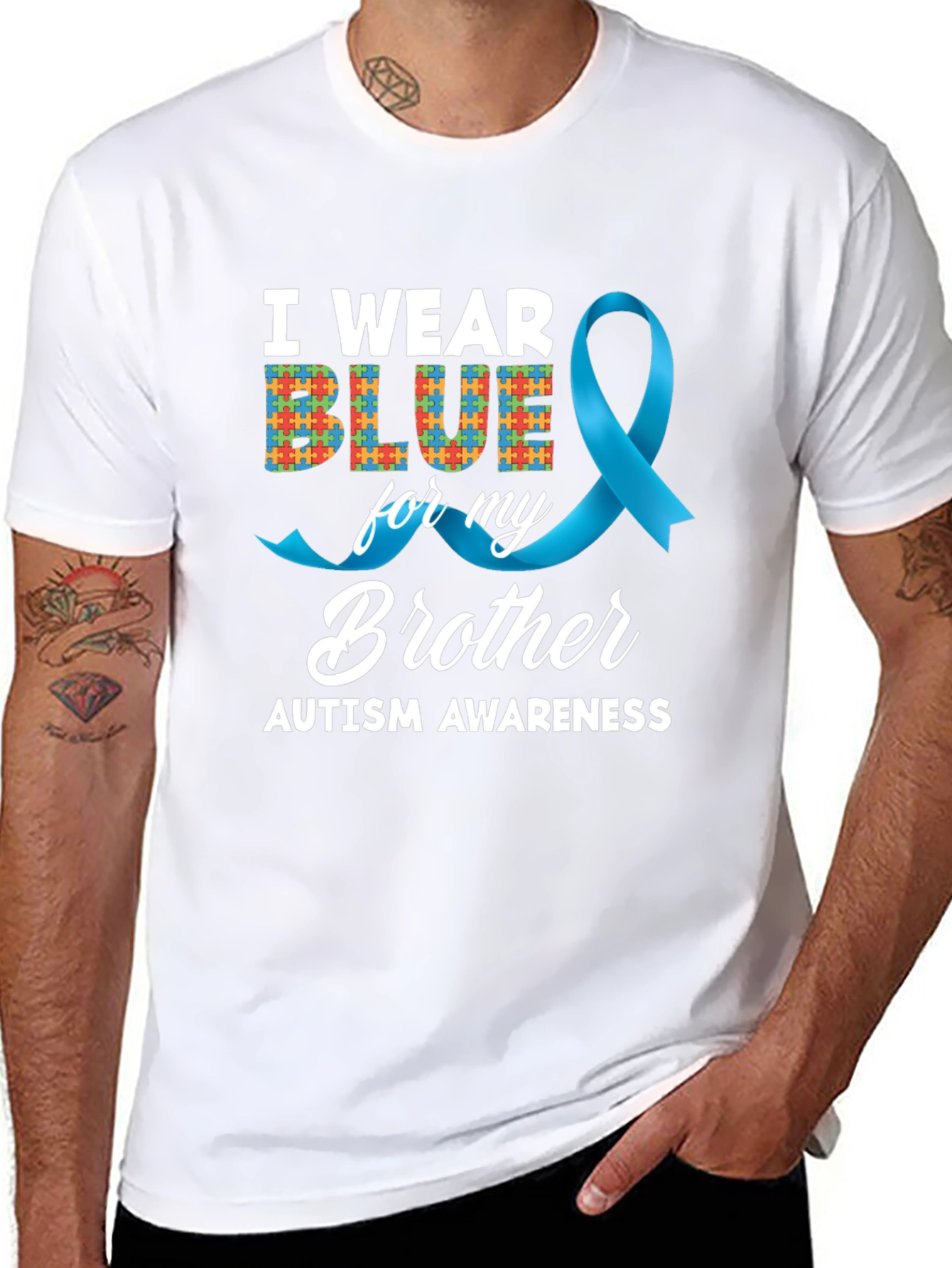 Autism Awareness Brother T-Shirt