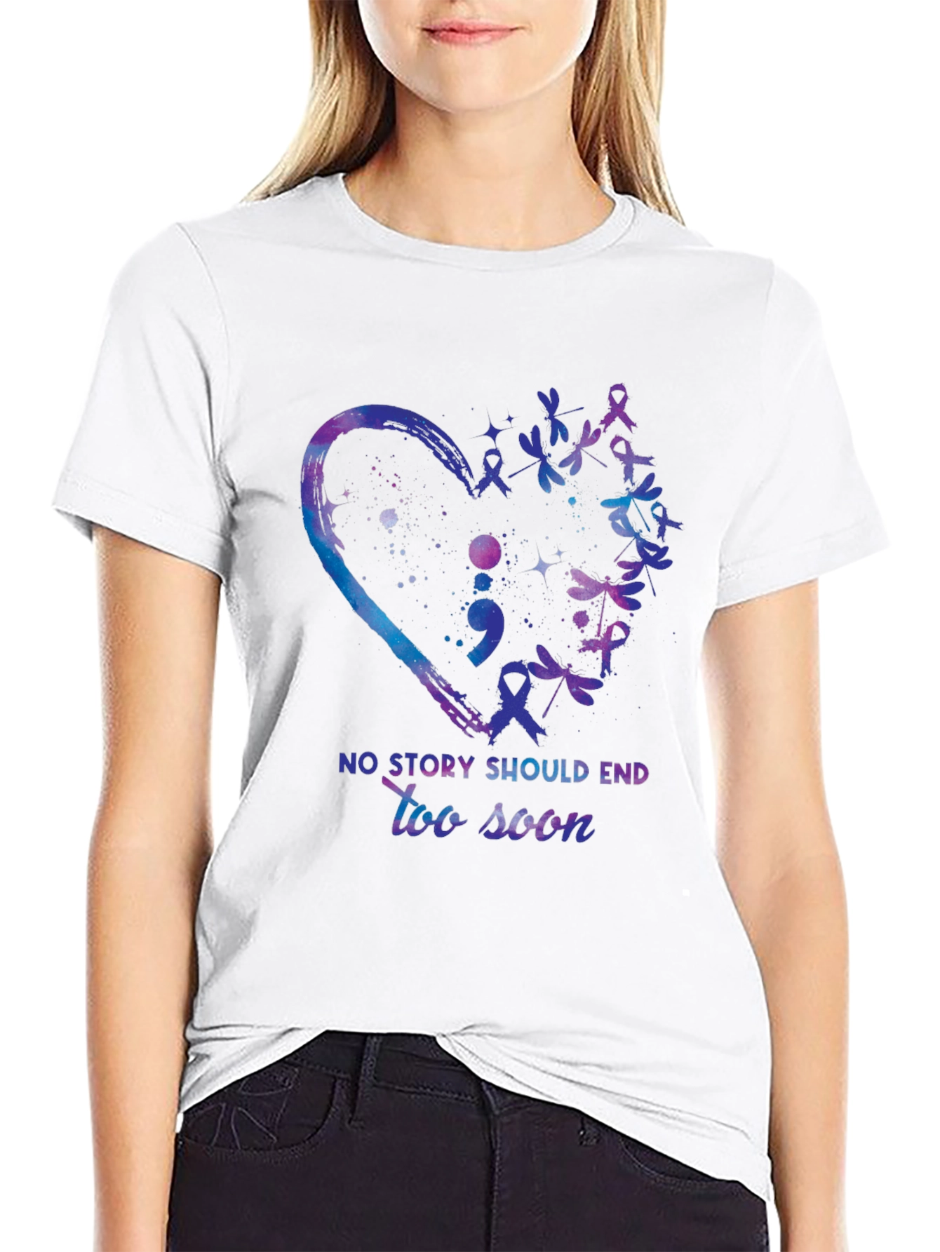 No Story Should End Too Soon Awareness T-Shirt