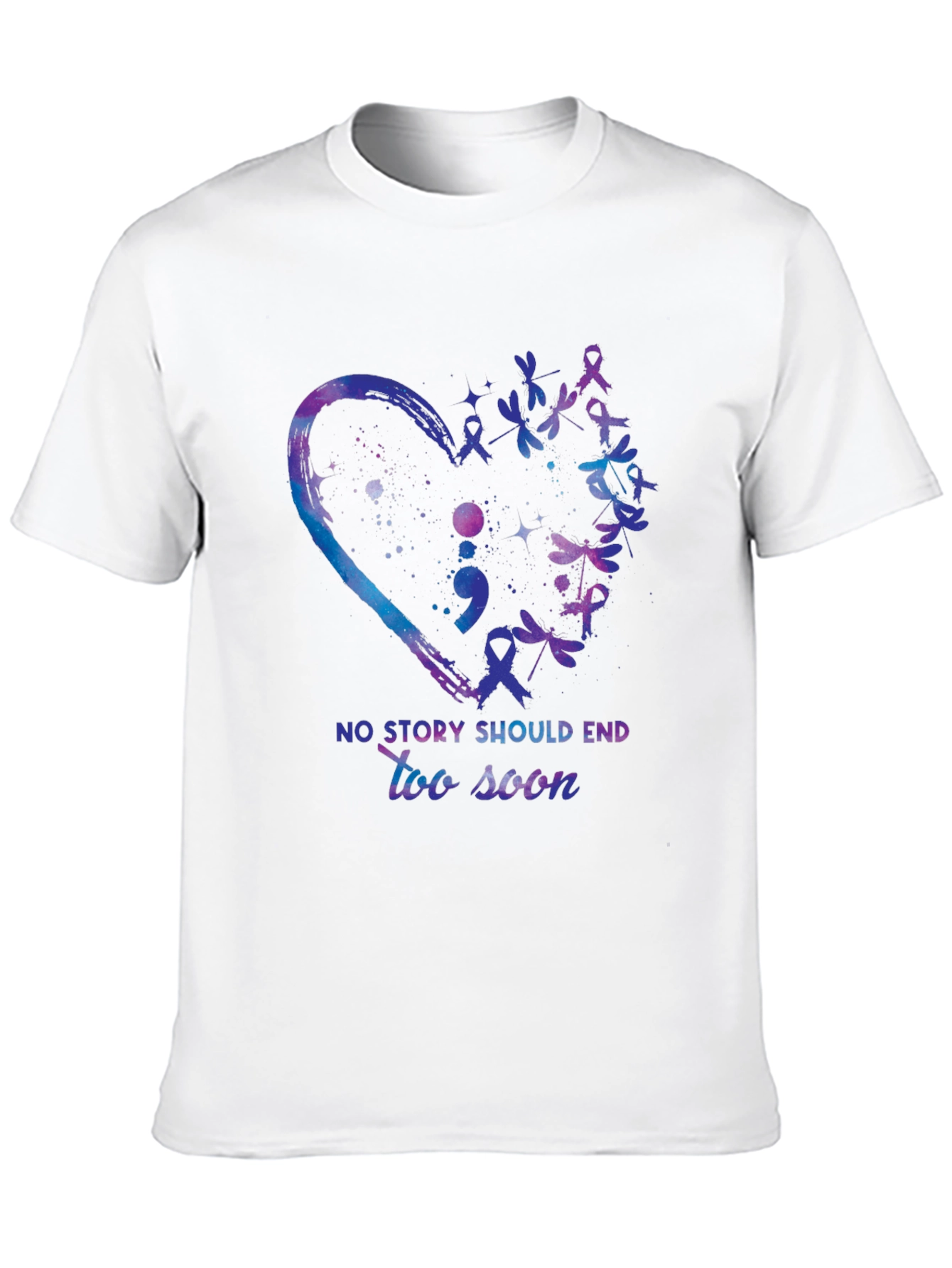 No Story Should End Too Soon Awareness T-Shirt