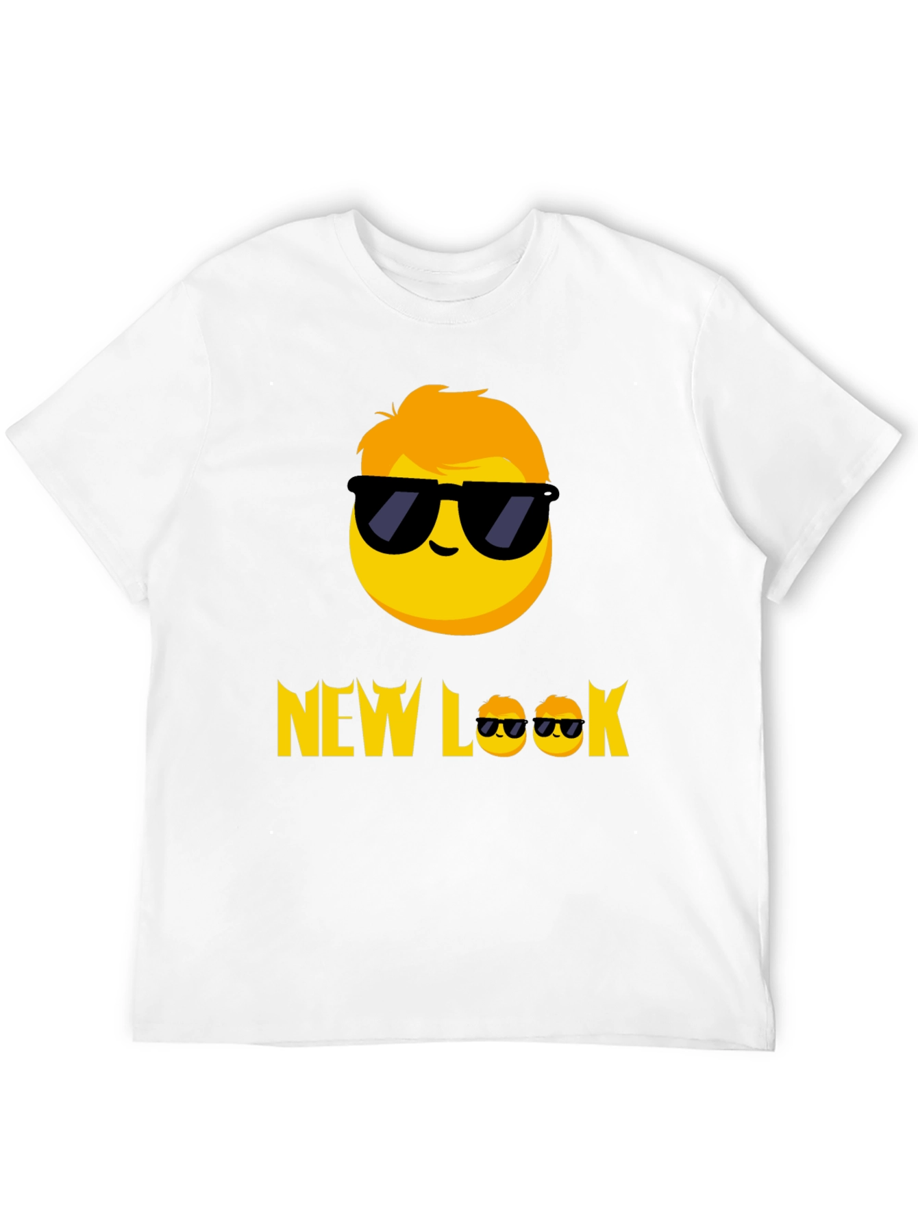 Cool Emoji Graphic Tee - New Look Black T-Shirt