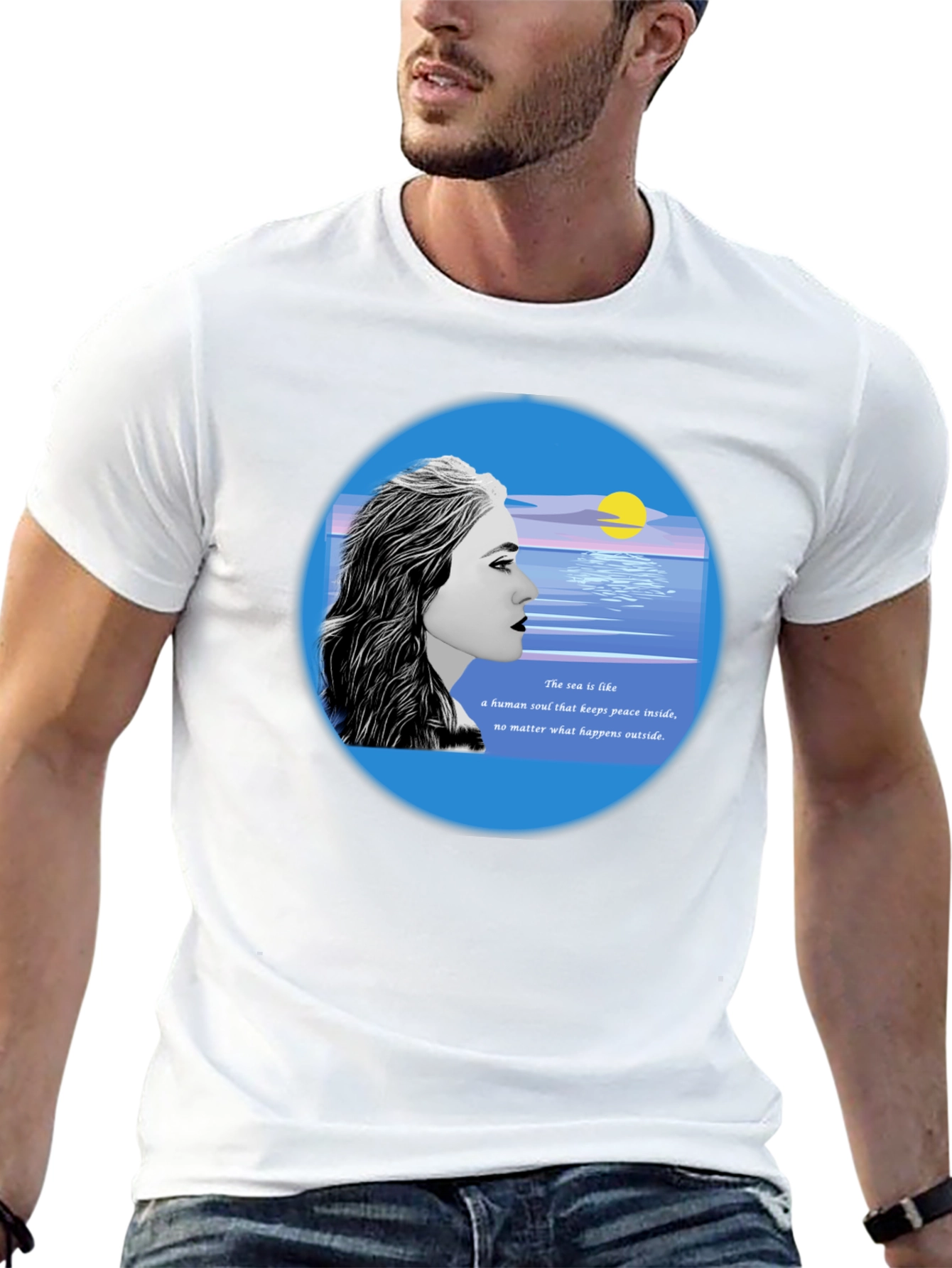 Sea Soul T-Shirt - Peace Inside No Matter What