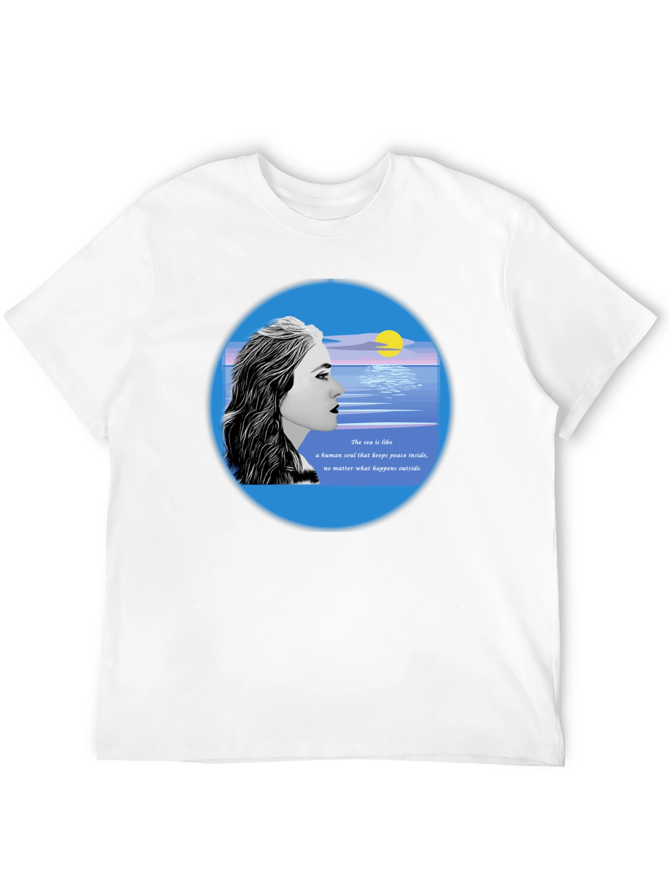 Sea Soul T-Shirt - Peace Inside No Matter What