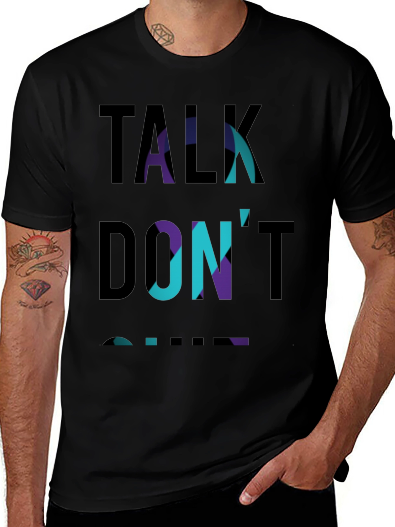 Talk Dont Quit Graphic Tee