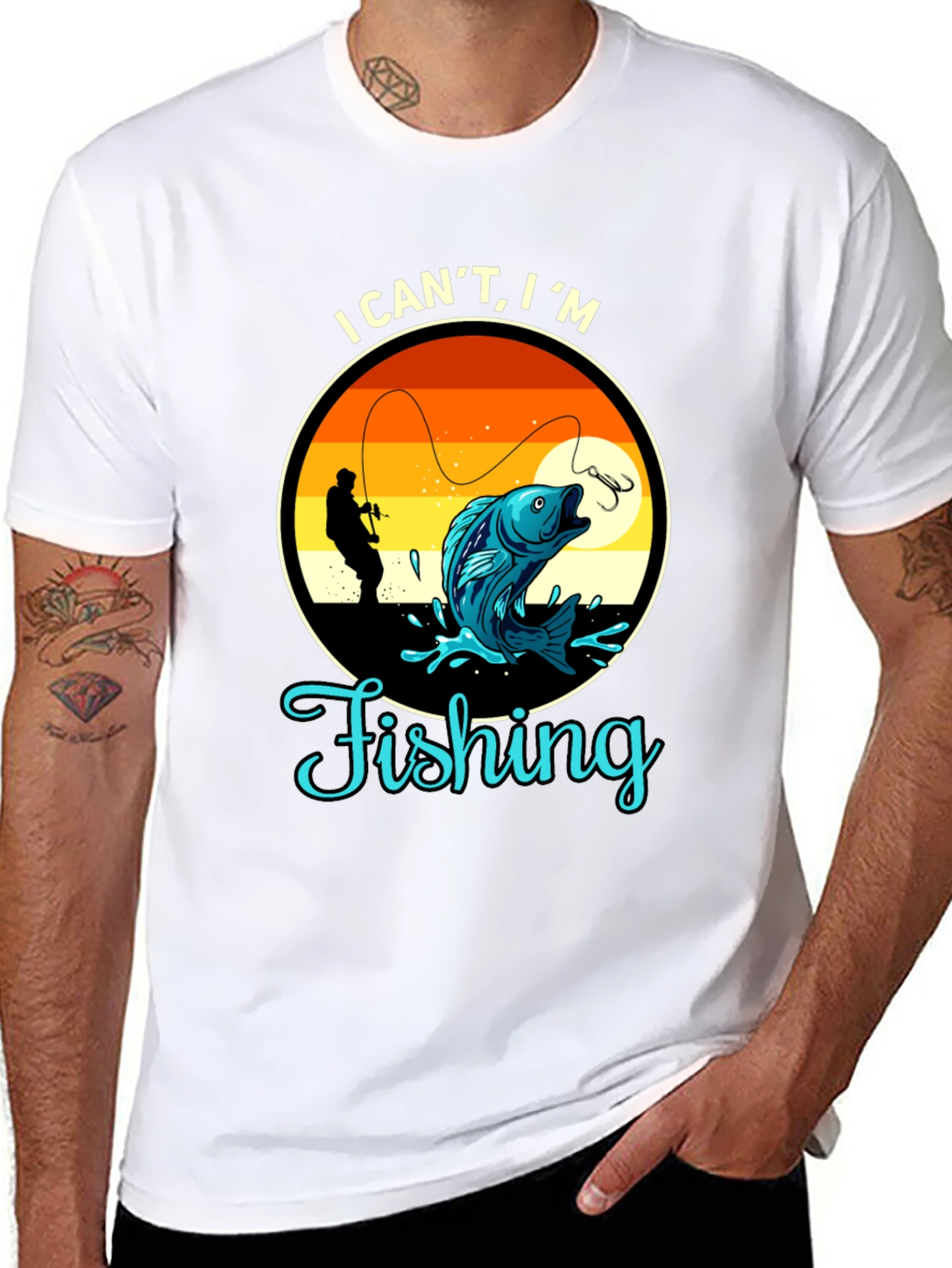 Fishing Graphic Tee - Fisherman Gift