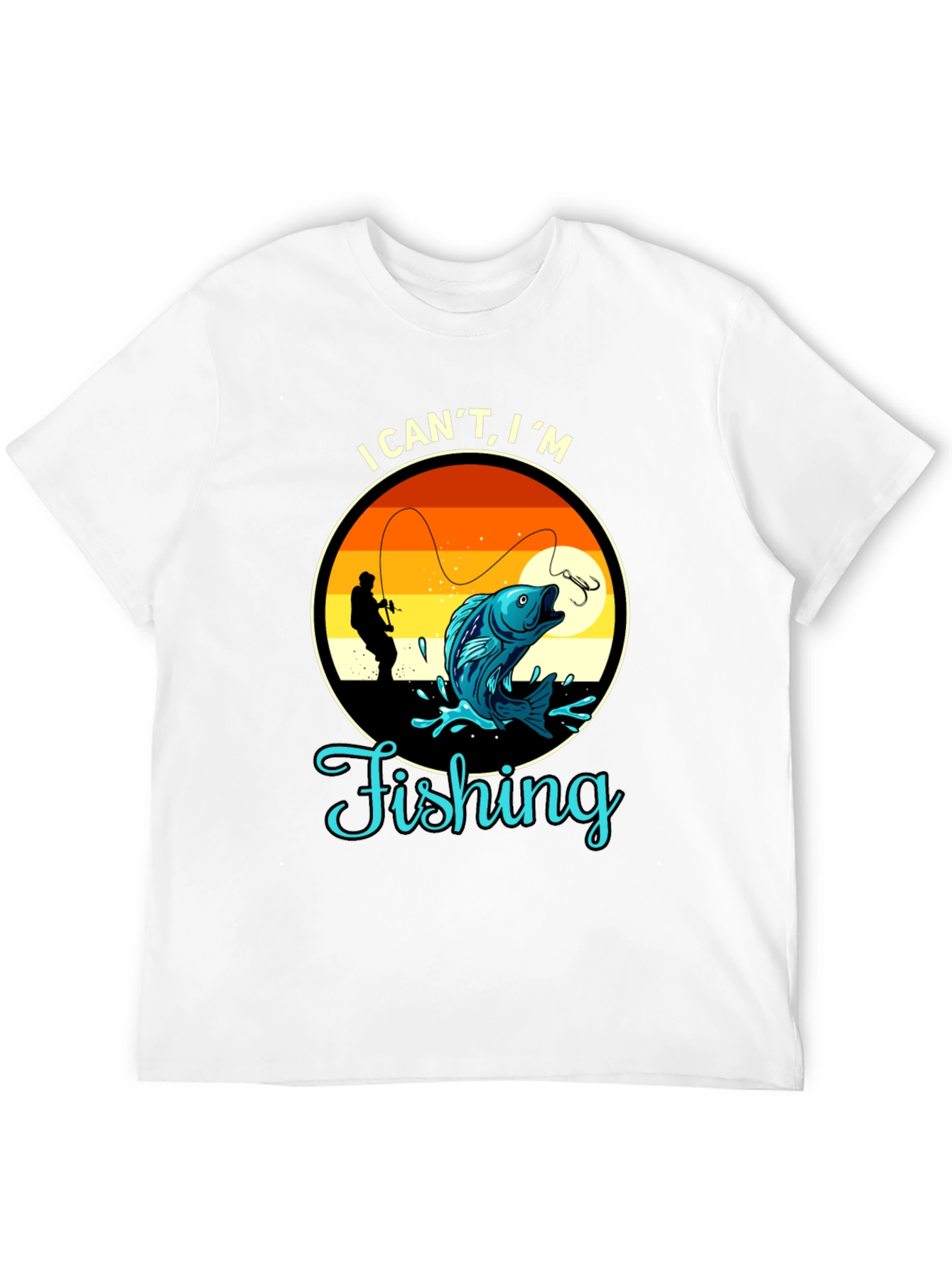 Fishing Graphic Tee - Fisherman Gift