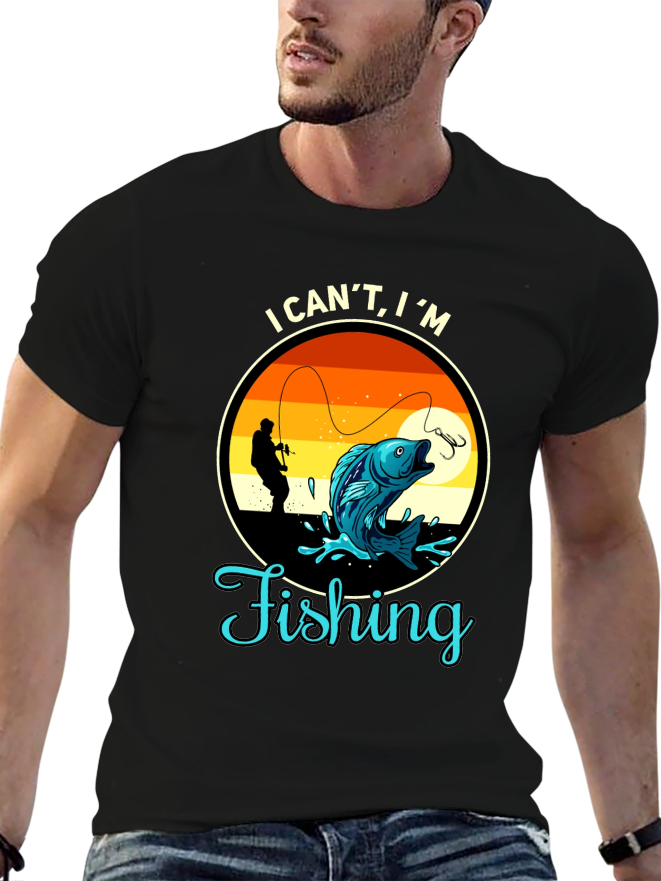Fishing Graphic Tee - Fisherman Gift