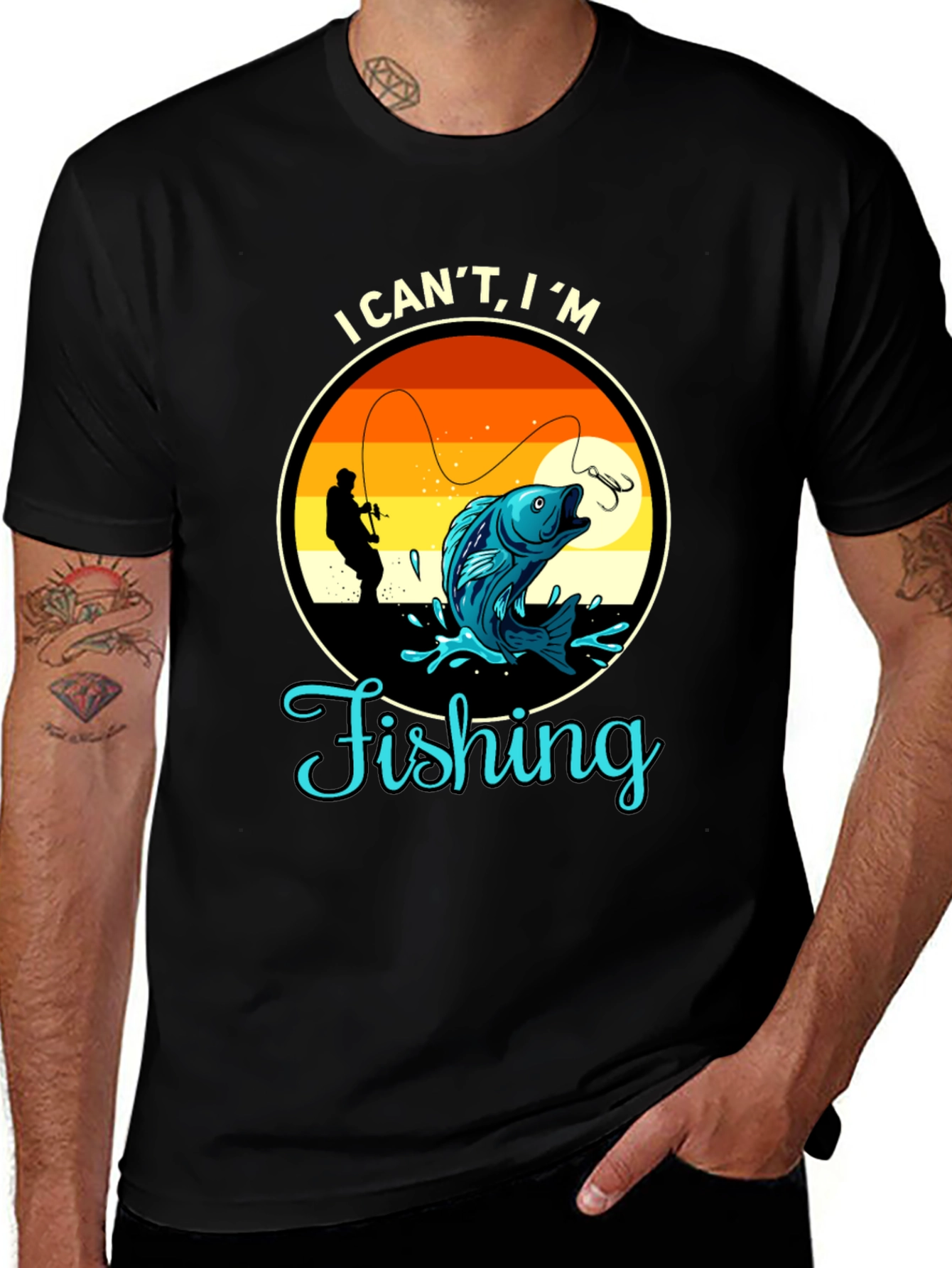Fishing Graphic Tee - Fisherman Gift