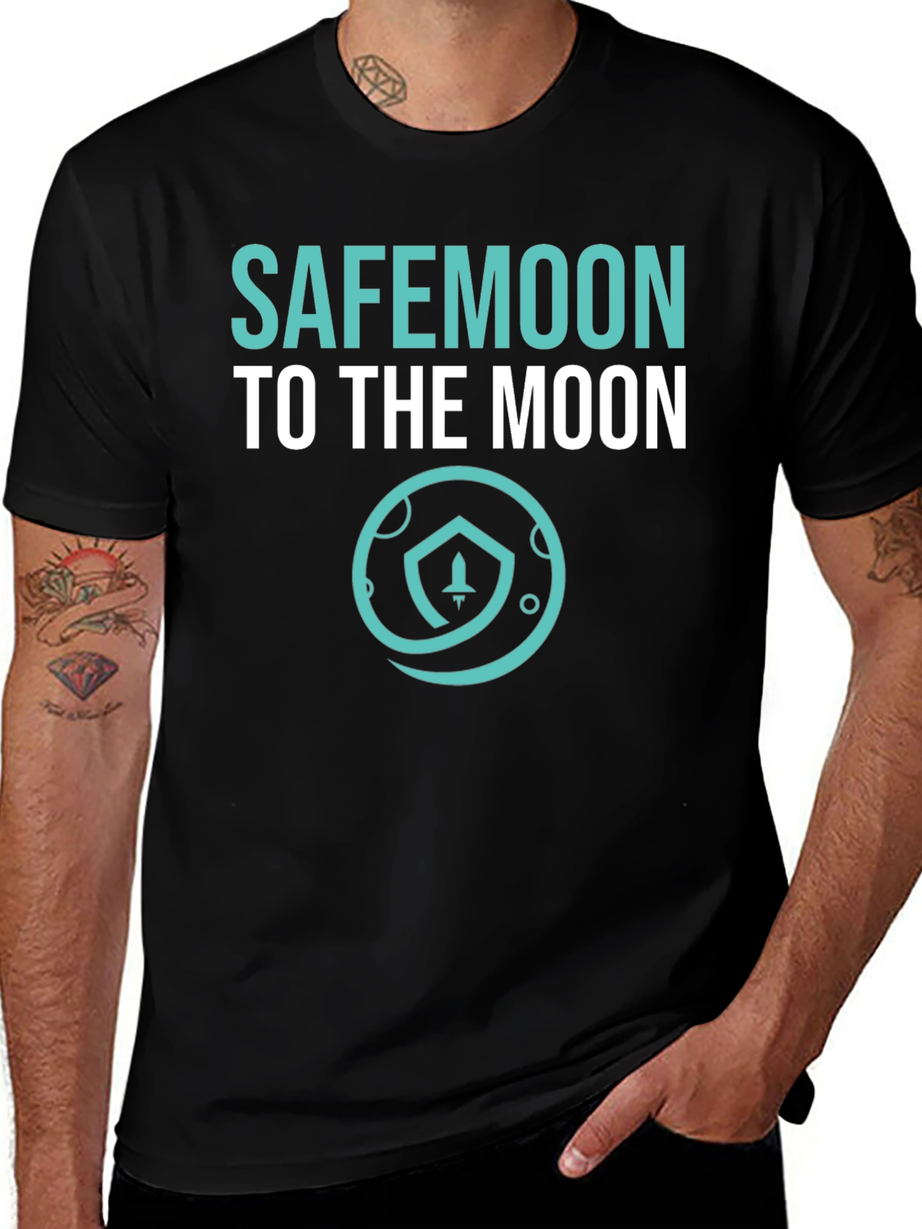 SafeMoon To The Moon Crypto T-Shirt