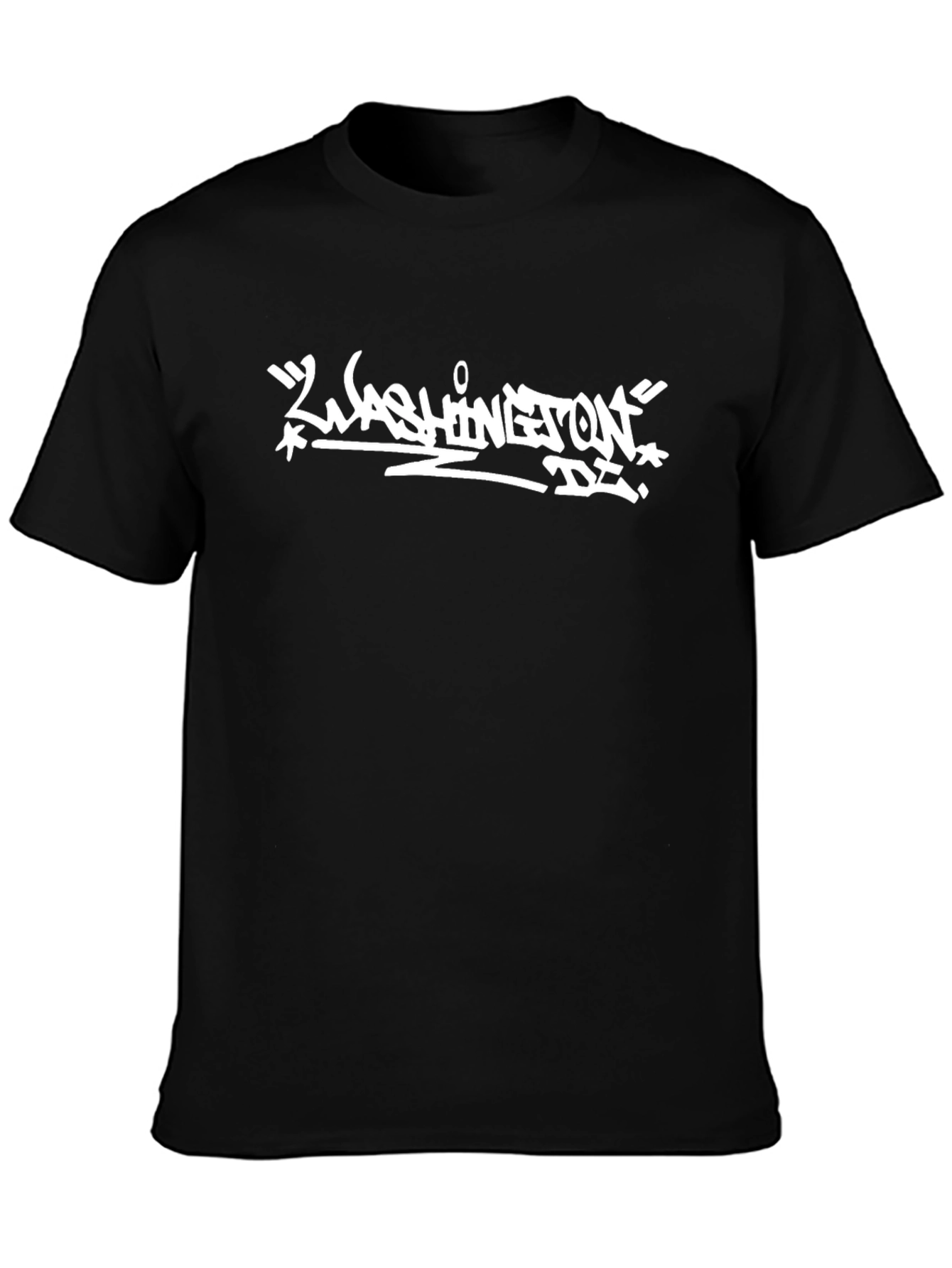 Washington D.C. Graphic Tee - Black