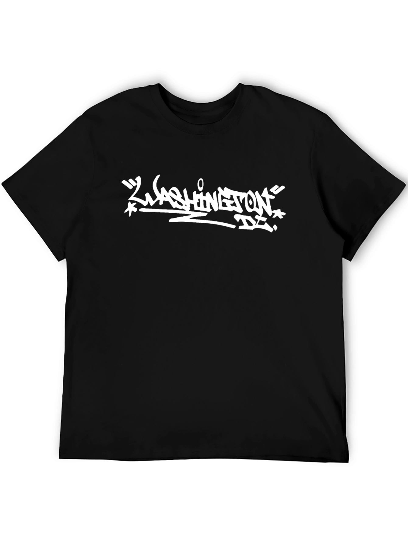 Washington D.C. Graphic Tee - Black