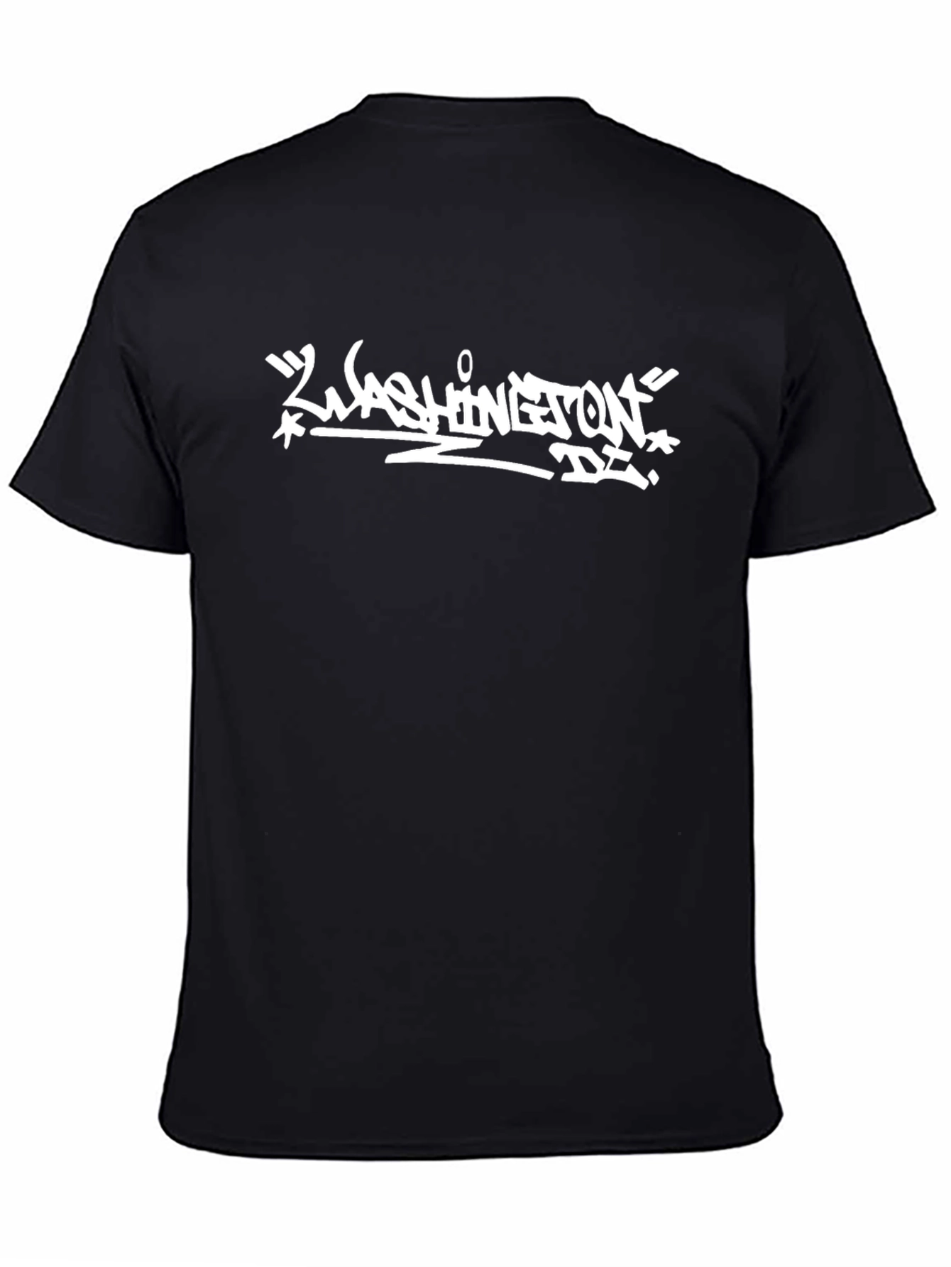 Washington D.C. Graphic Tee - Black
