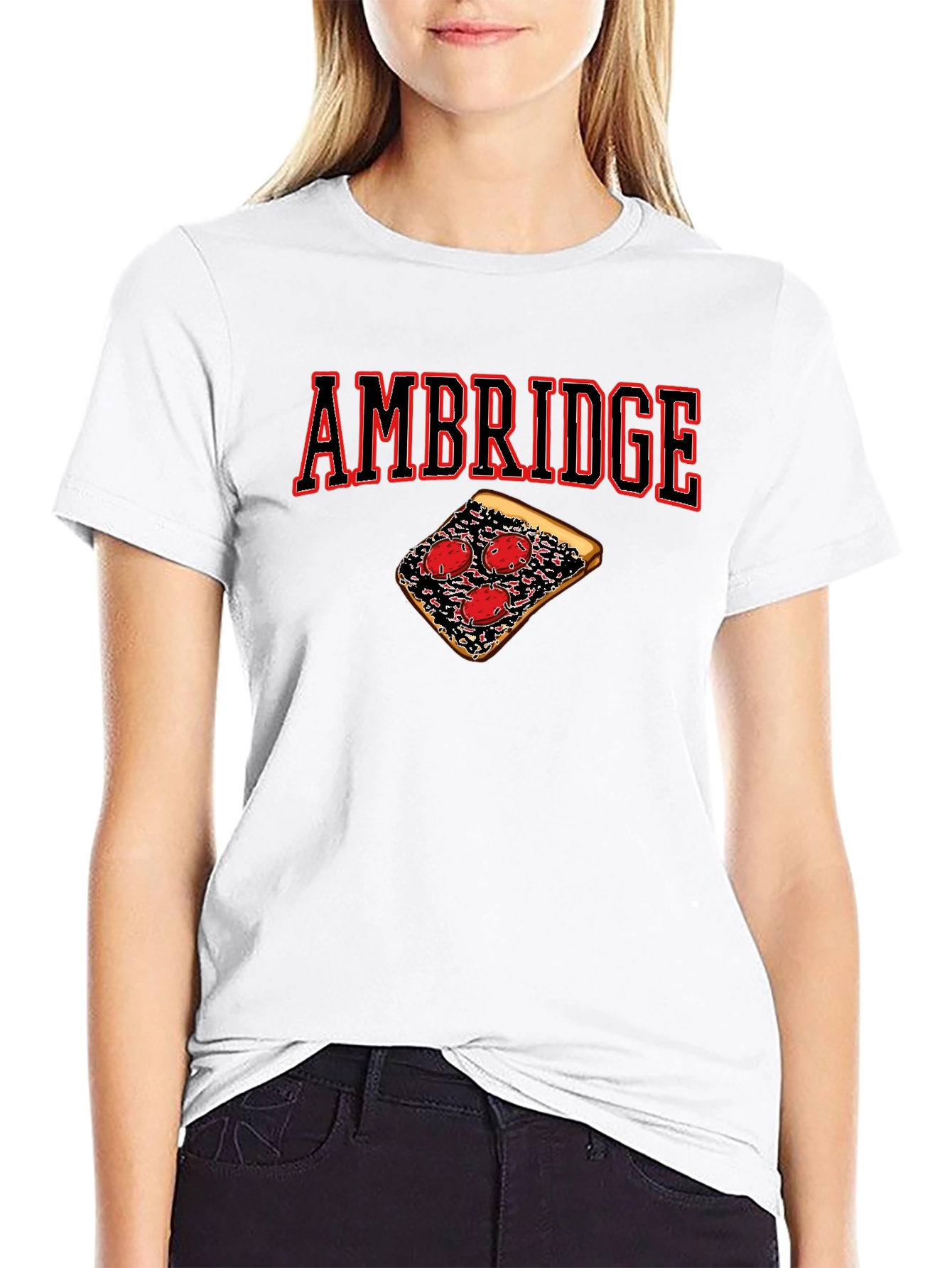 Ambridge Pizza Graphic T-Shirt
