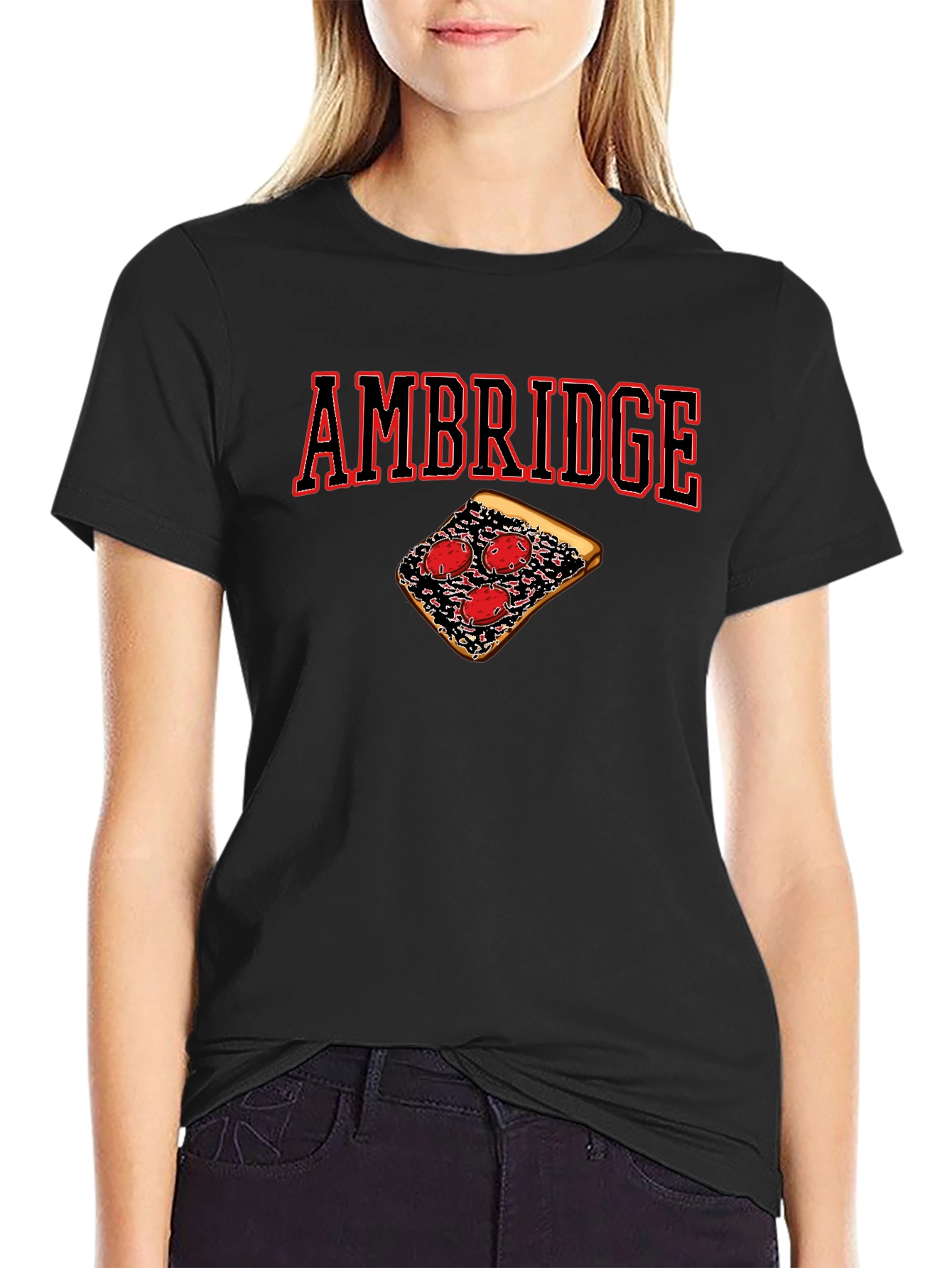 Ambridge Pizza Graphic T-Shirt