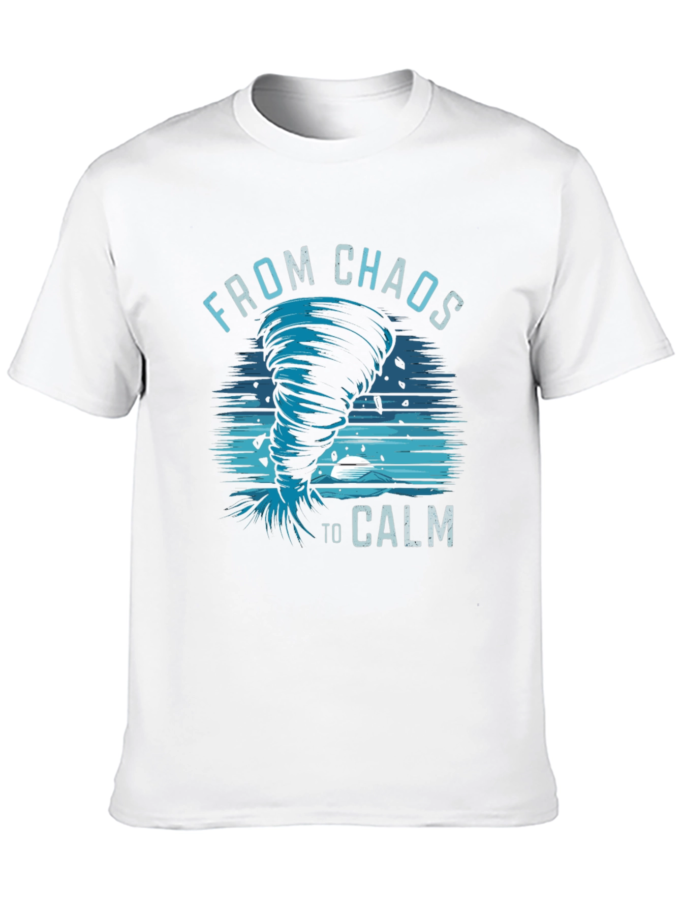 Chaos to Calm Graphic Tee - Mens Black T-Shirt
