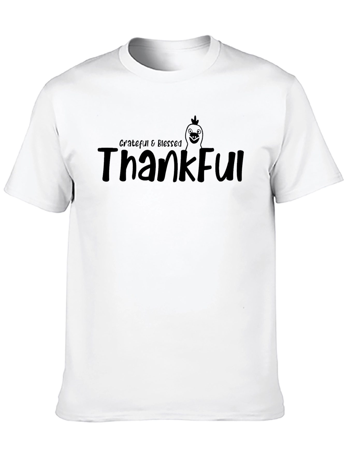 Grateful & Blessed Thanksgiving T-Shirt