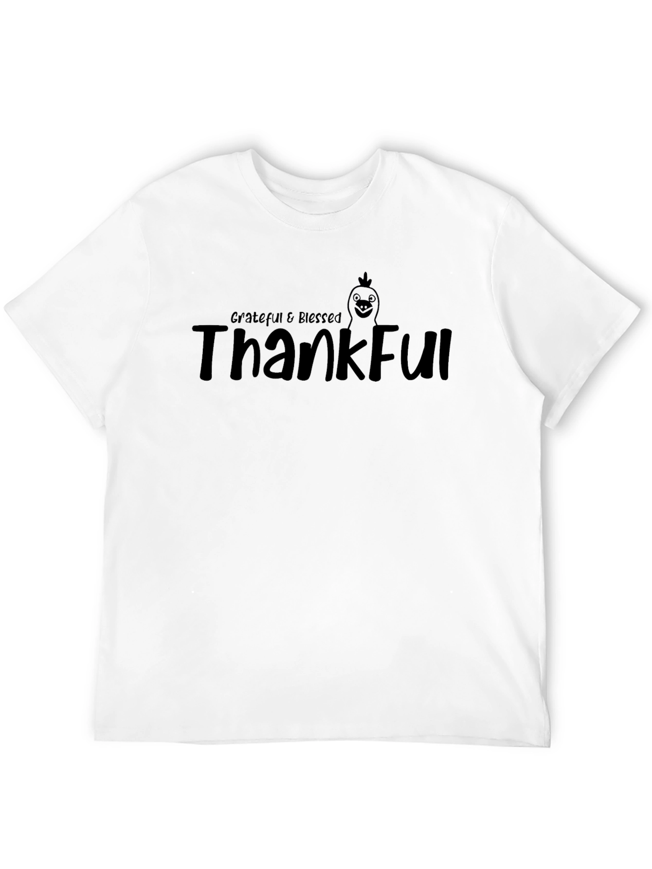 Grateful & Blessed Thanksgiving T-Shirt