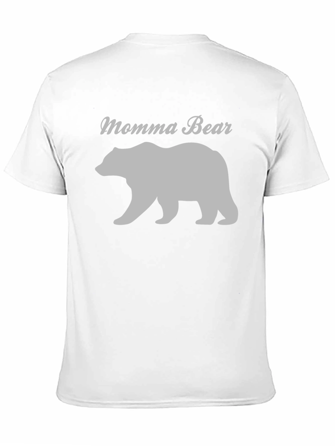 Momma Bear T-Shirt - Black Casual Tee