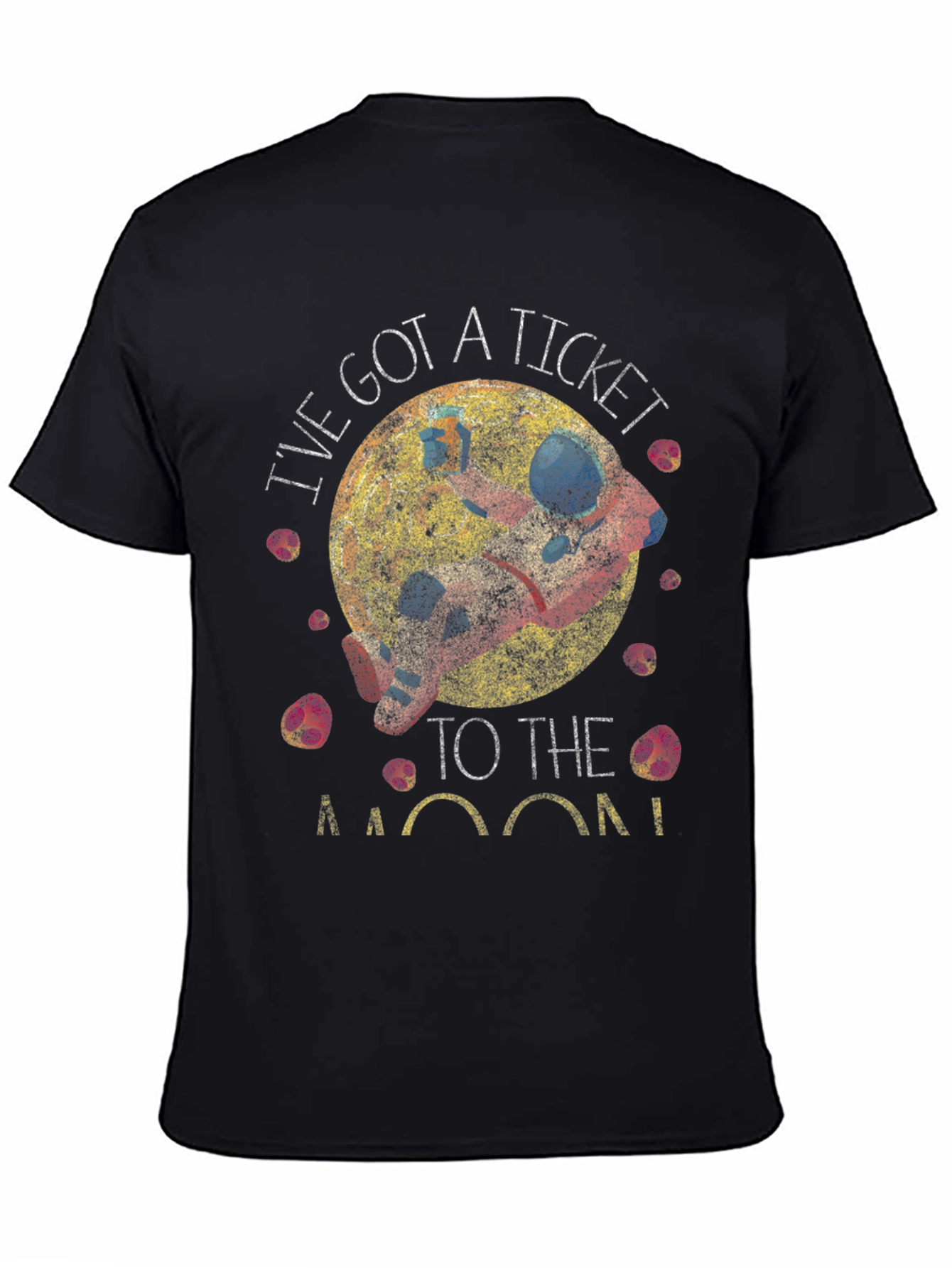 Ticket to the Moon Graphic T-Shirt