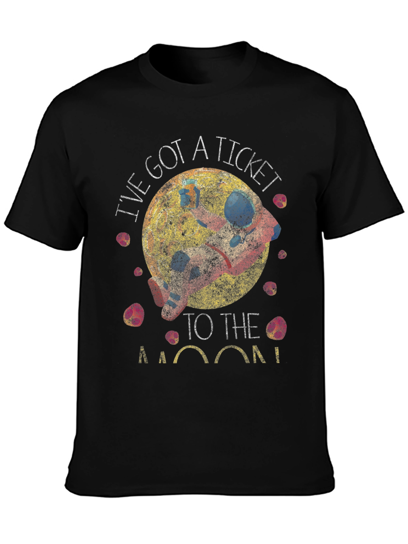 Ticket to the Moon Graphic T-Shirt