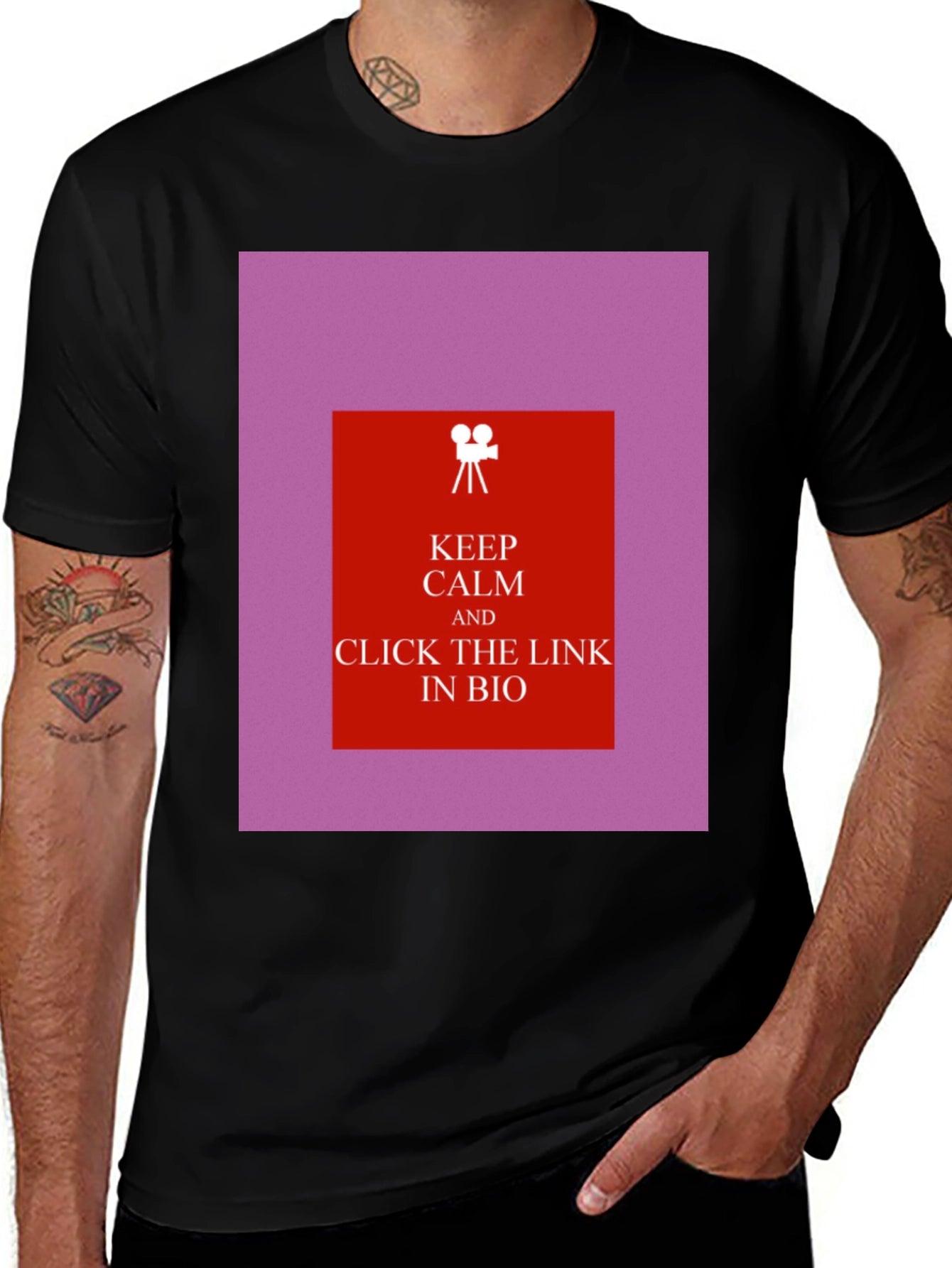 Keep Calm & Click the Link T-Shirt