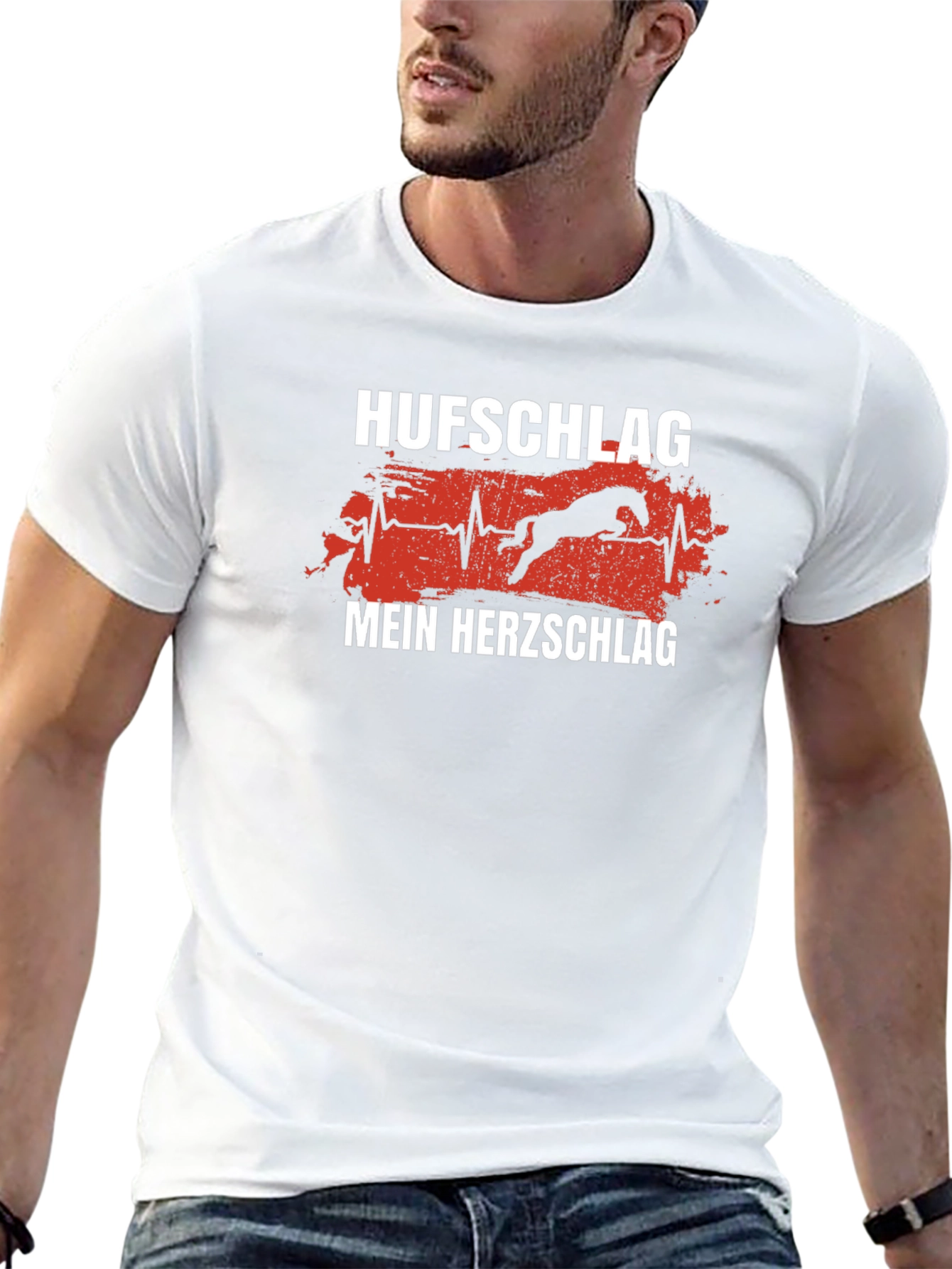 Horse Heartbeat T-Shirt - German Design