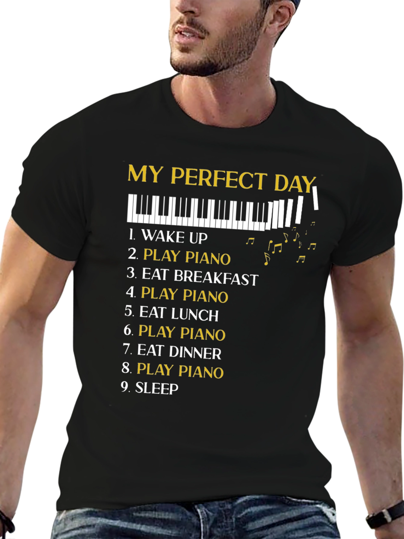 My Perfect Day Piano T-Shirt