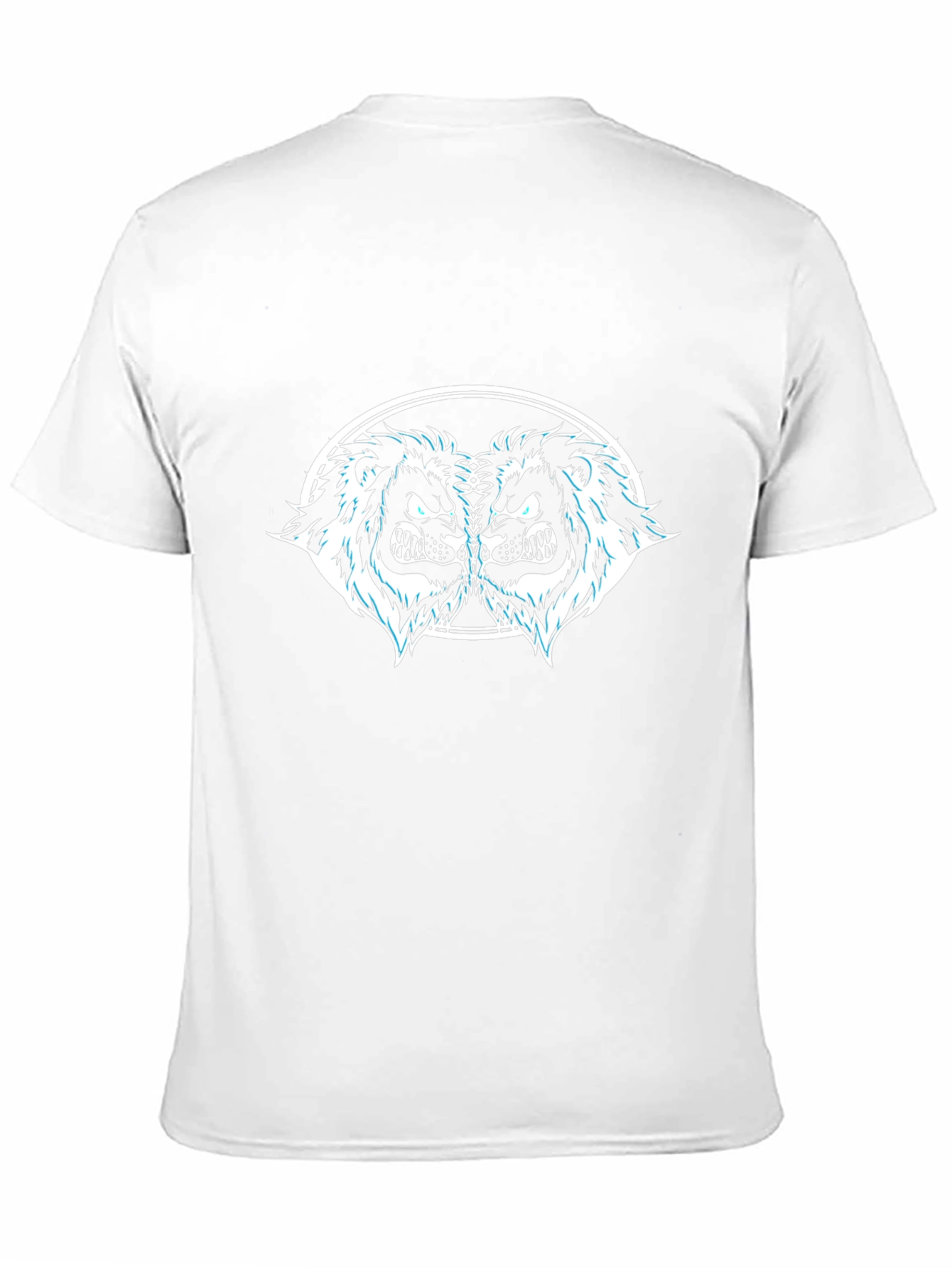 Bold Lion Graphic Black Tee