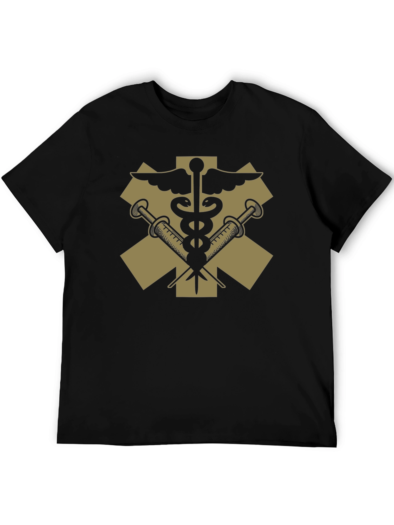 Medical Symbol T-Shirt - Black