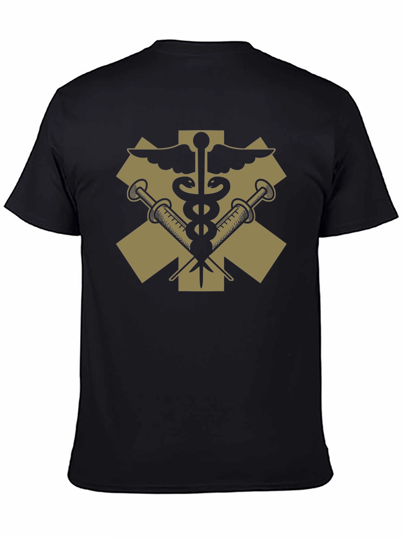 Medical Symbol T-Shirt - Black