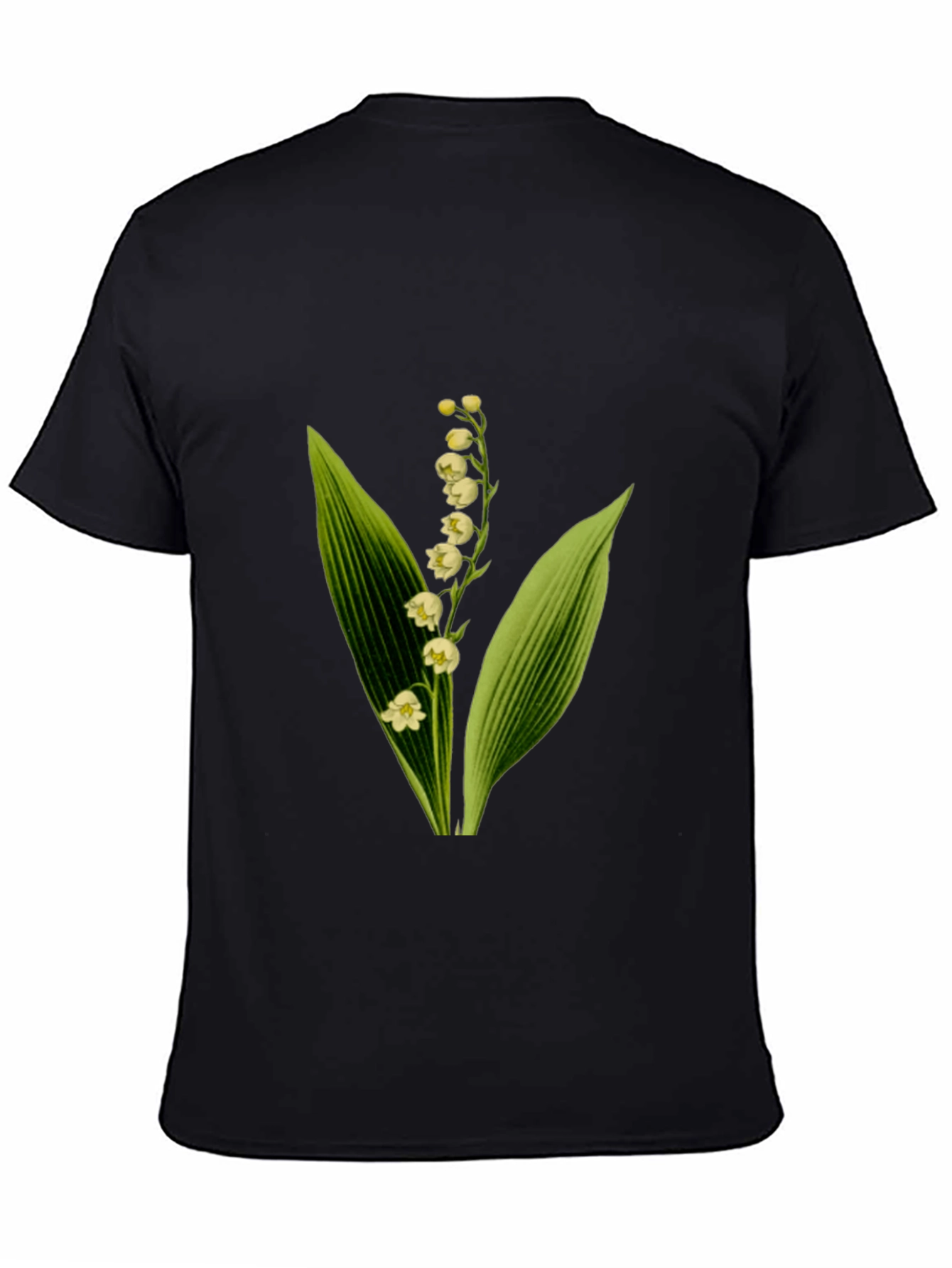 Lily of the Valley Graphic Tee - Botanical Design