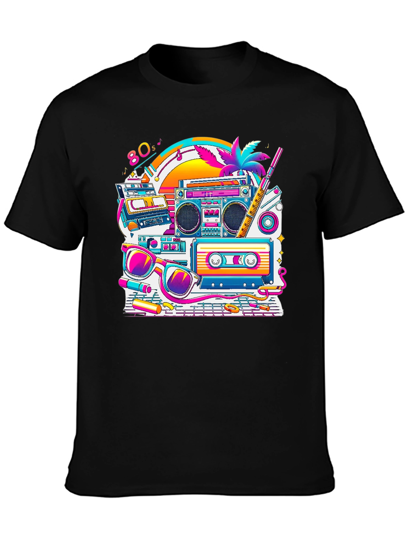 80s Retro Graphic Tee