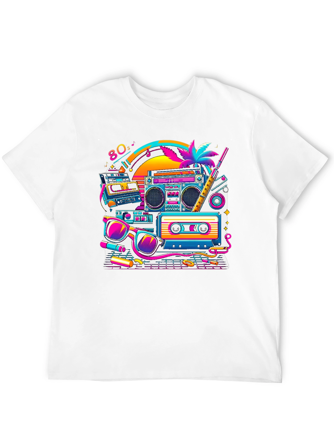 80s Retro Graphic Tee
