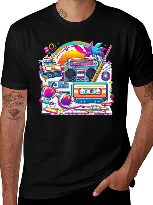 80s Retro Graphic Tee
