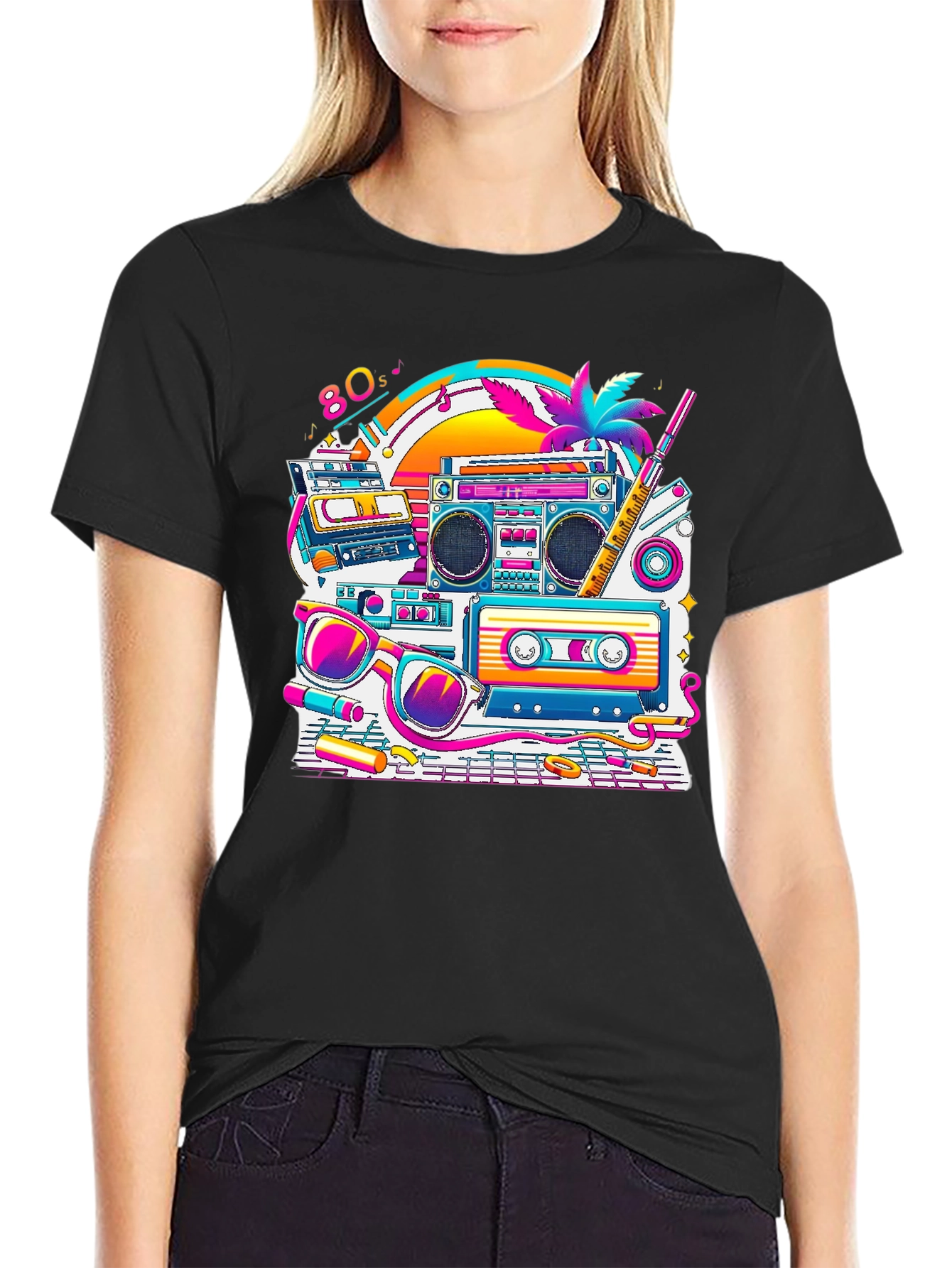 80s Retro Graphic Tee