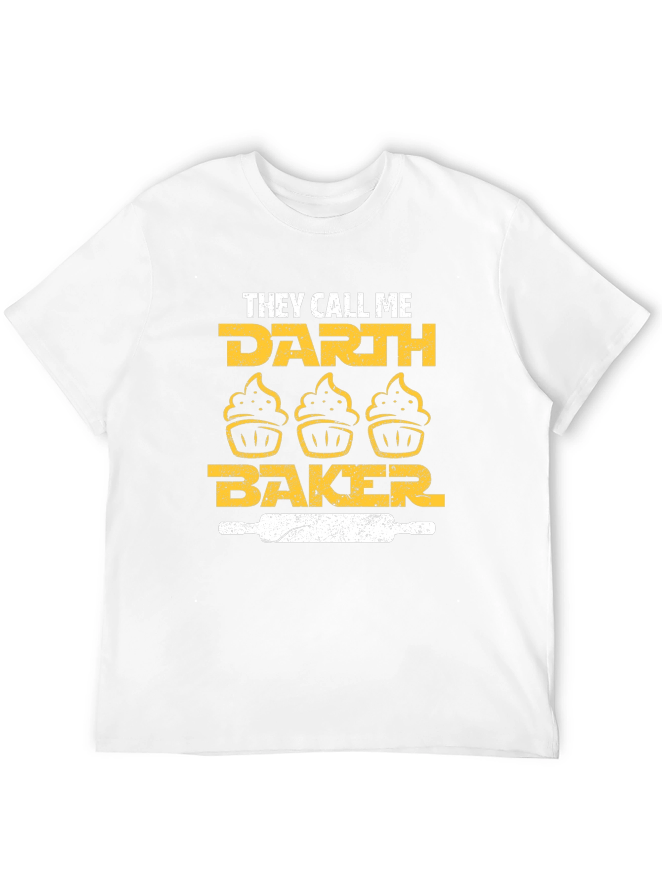 Darth Baker Graphic T-Shirt - Funny Baking Tee