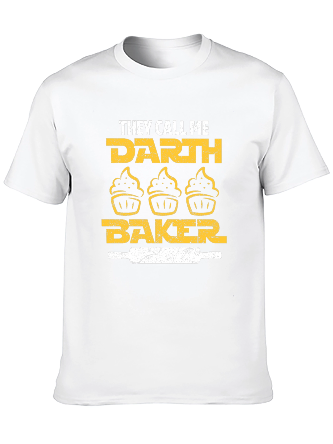 Darth Baker Graphic T-Shirt - Funny Baking Tee